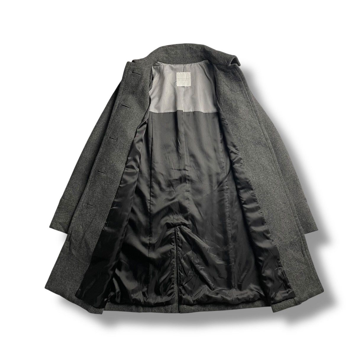 Mackintosh MACKINTOSH PHILOSOPHY BUTTON UP WOOL LONG COAT Size M / US 6-8 / IT 42-44 - 3 Thumbnail