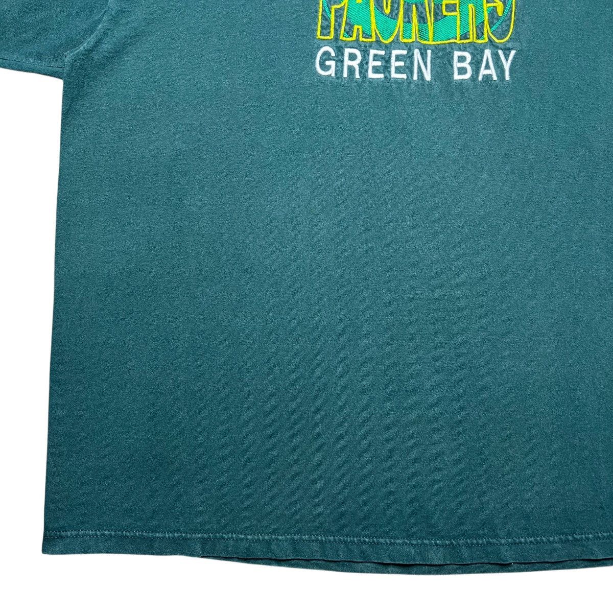 Logo Athletic 90s NFL Green Bay Packers Logo Athletic Embroidered T-Shirt Size US XXL / EU 58 / 5 - 7 Thumbnail