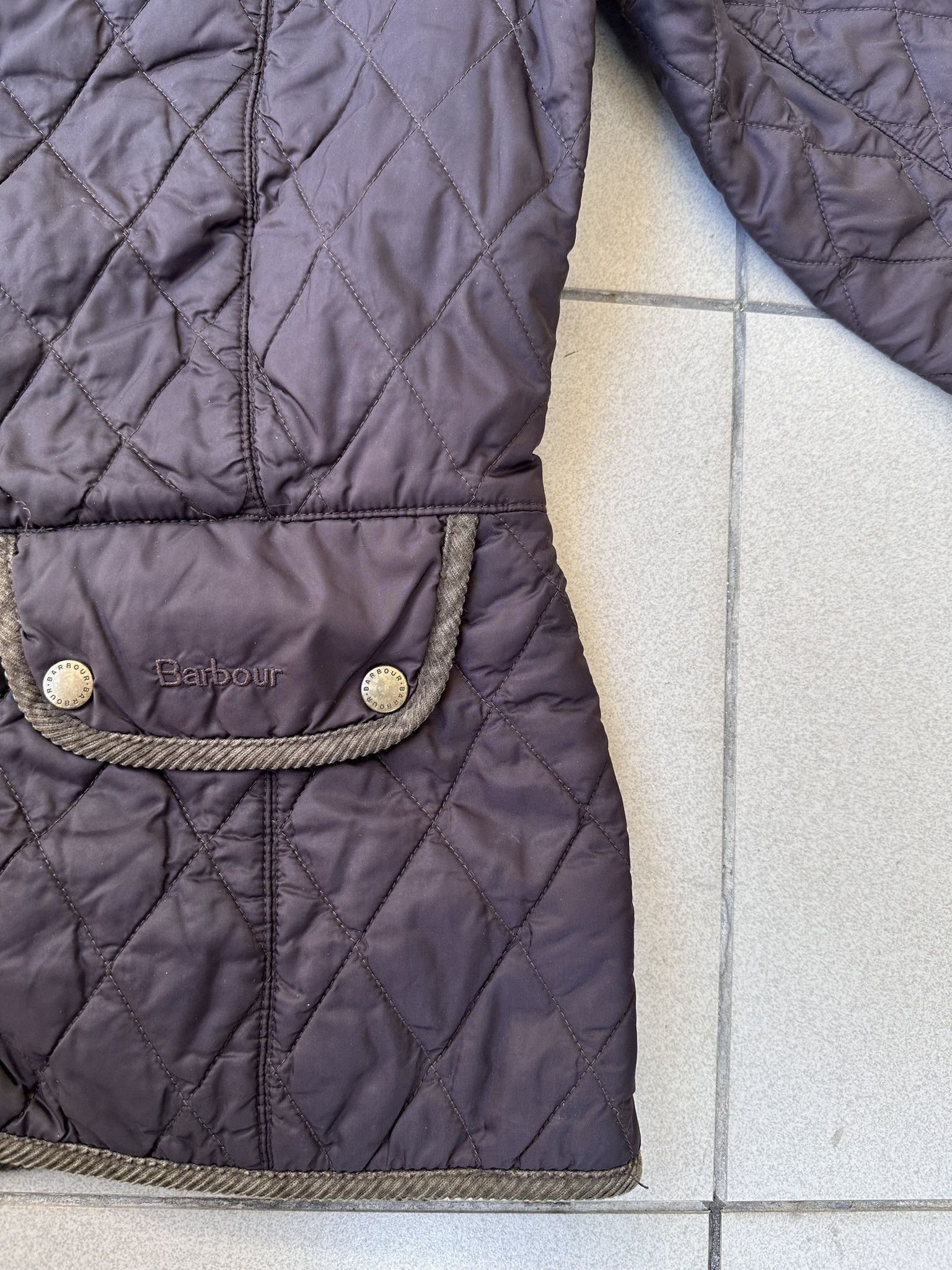 Barbour Barbour women quilted jacket brown old money Size L / US 10 / IT 46 - 6 Thumbnail