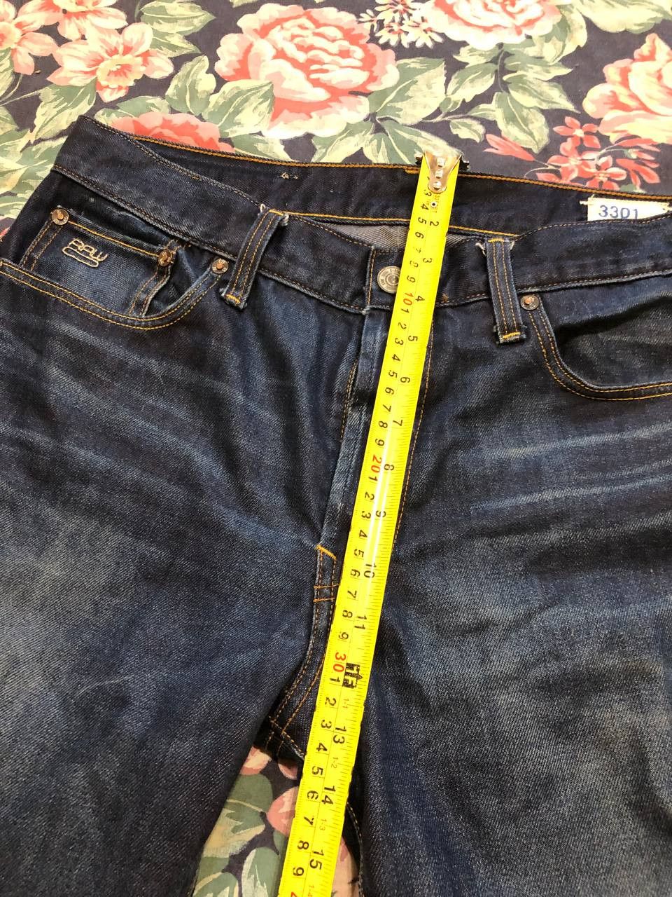 G-Star jeans blue G-Star Raw Y2K logo Vintage streetwear Size US 34 / EU 50 - 8 Thumbnail