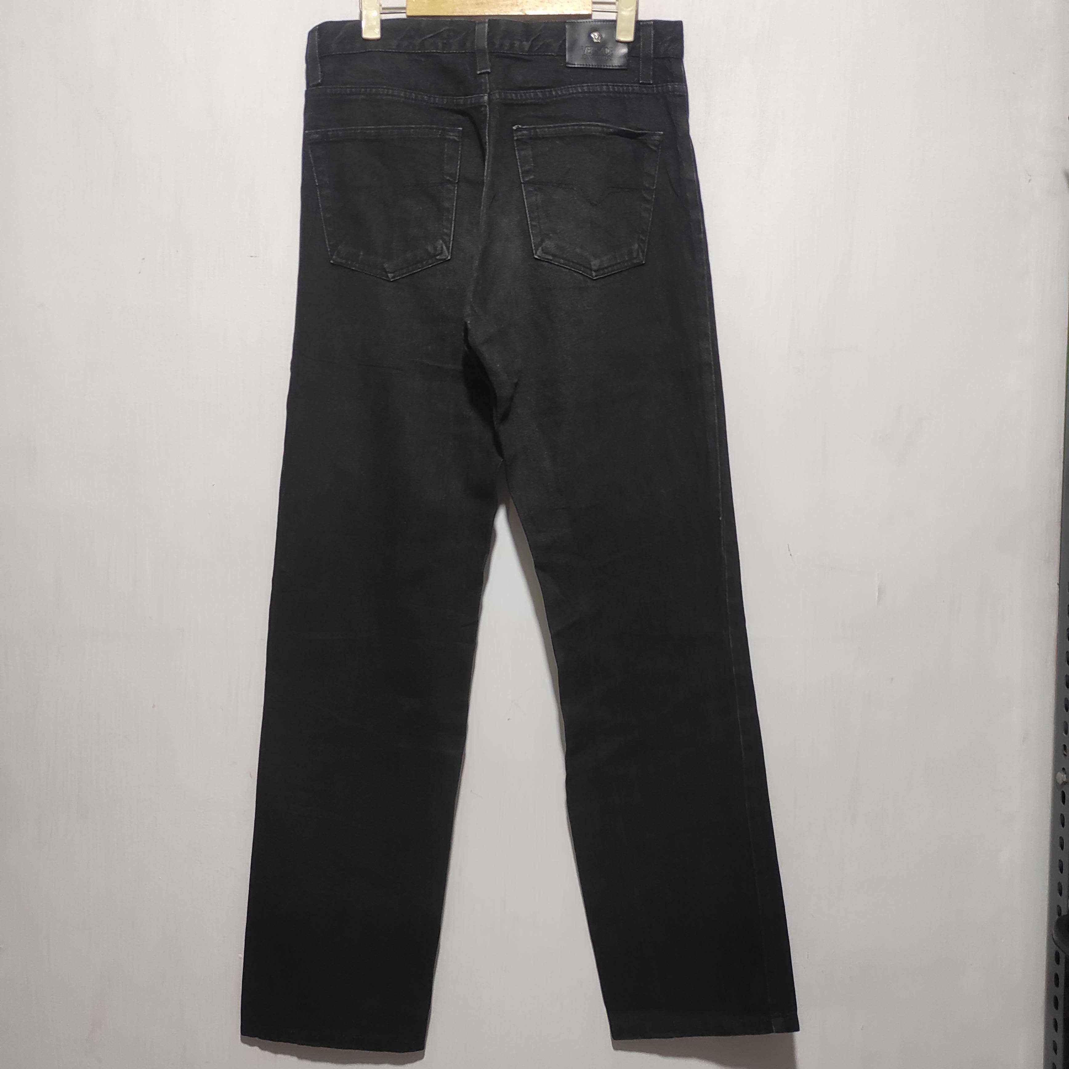 Versace Versace Jeans Couture Black Denim Size US 30 / EU 46 - 8 Thumbnail