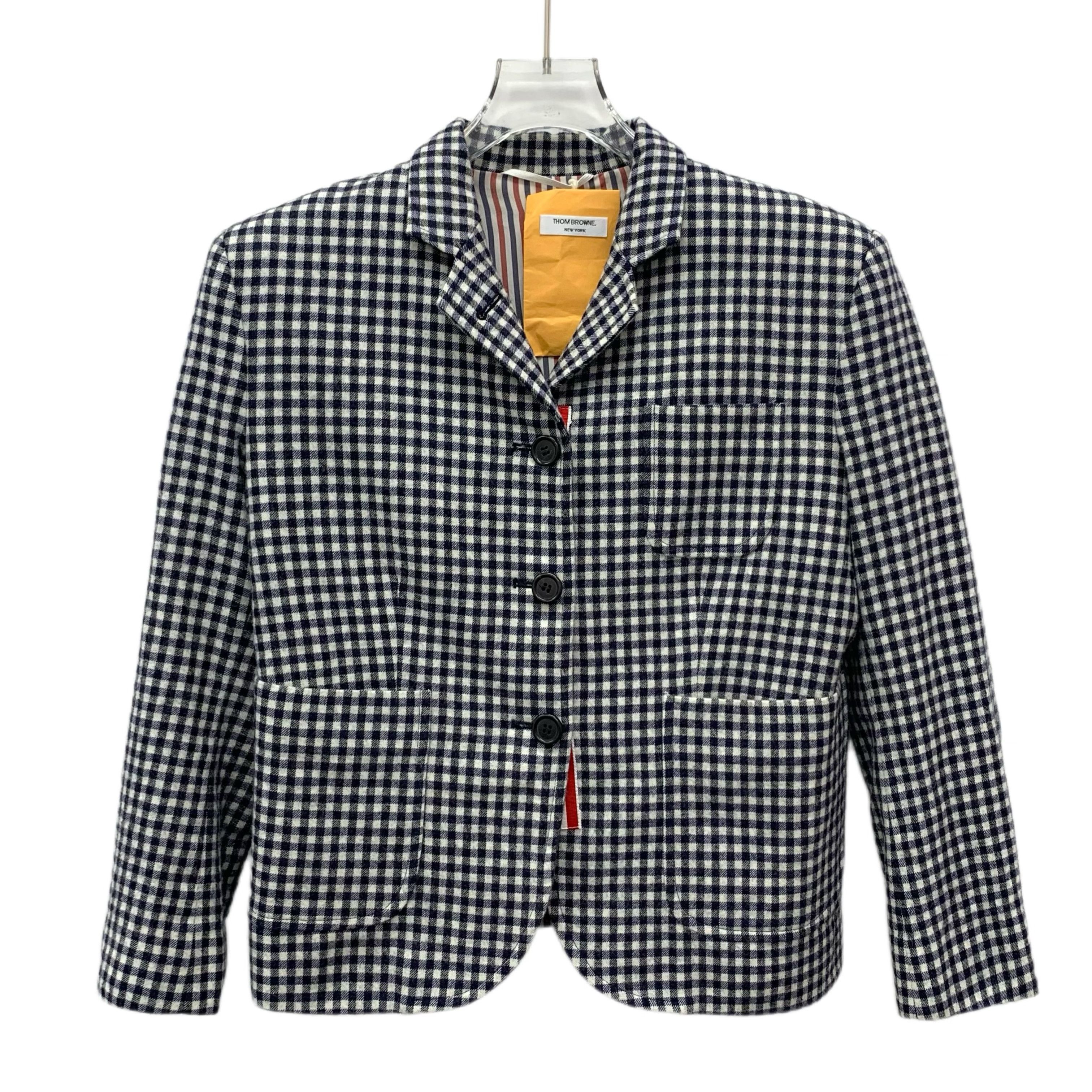 Thom Browne Thom Browne Colorblock Check Blazer (42) Size 44S - 1 Thumbnail