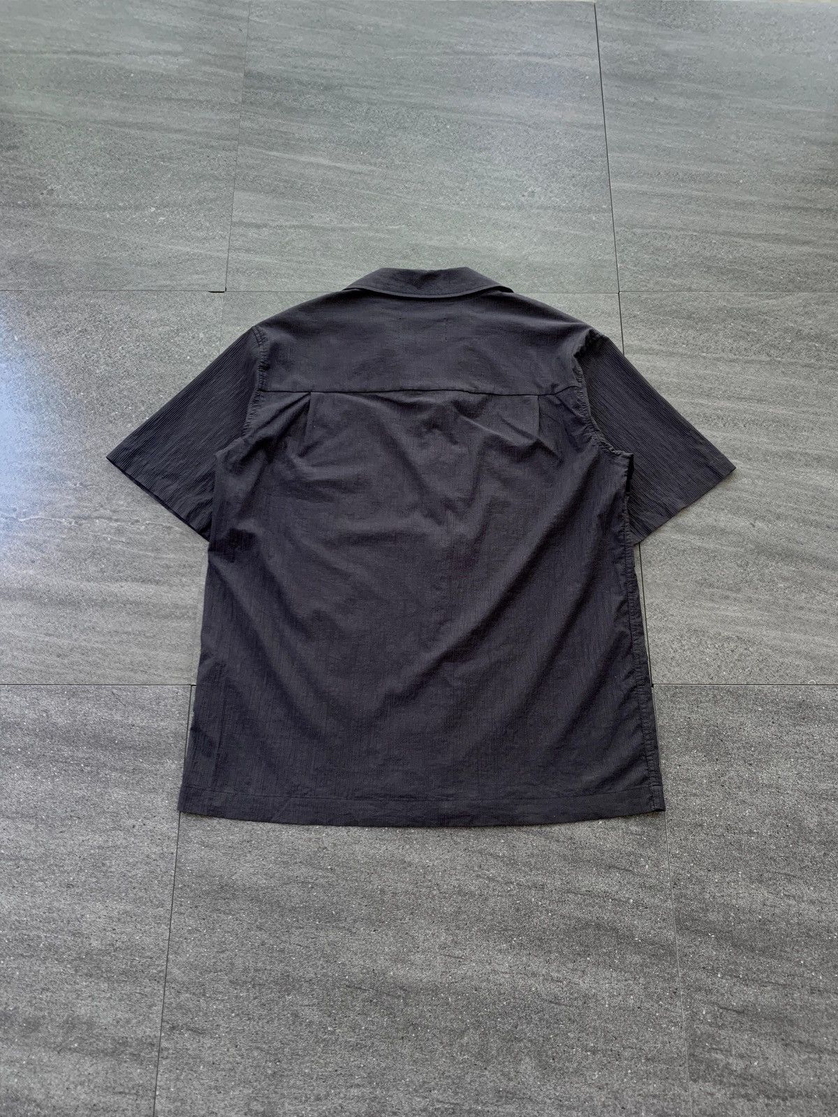 Our Legacy FREE TAX! Pleated Textured Open Collar Shirt Size US M / EU 48-50 / 2 - 5 Thumbnail