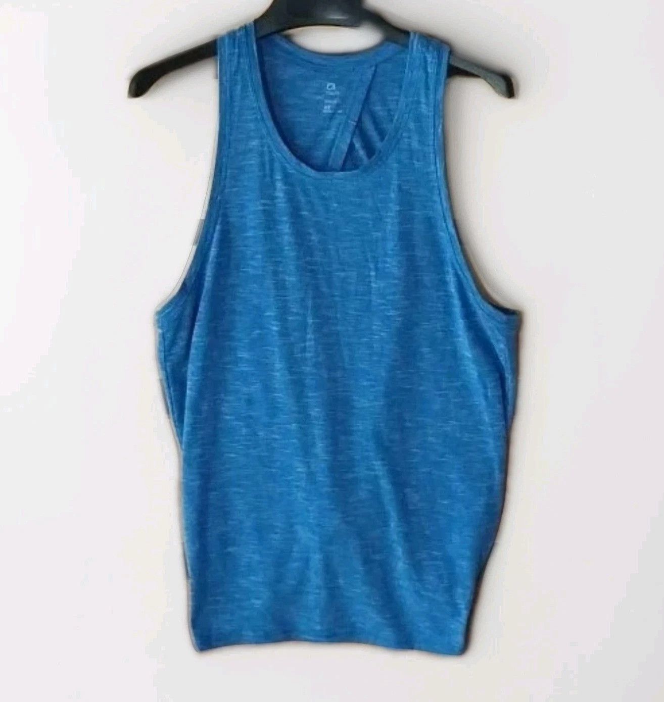 Gap Gap Fit Breathe Women XS Marled Blue Tie Back Knot Tank Size XS / US 0-2 / IT 36-38 - 1 Thumbnail