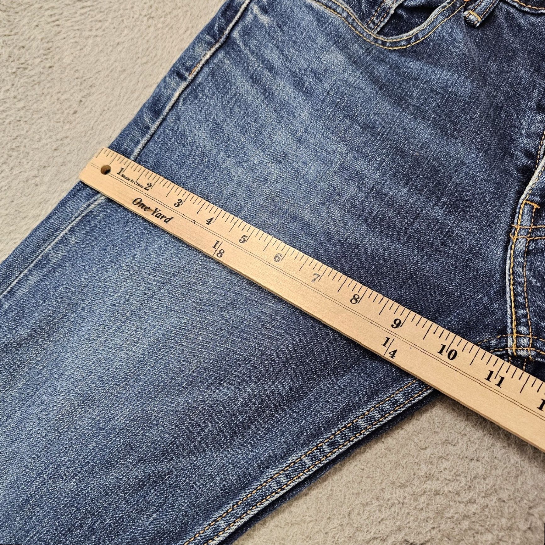 Levi's Levis 511 Jeans Mens 32x30 Denim Slim Stretch Tapered Distressed Pockets Zip Fly 32 Blue Mens Regular 30 In Size US 32 / EU 48 - 4 Thumbnail