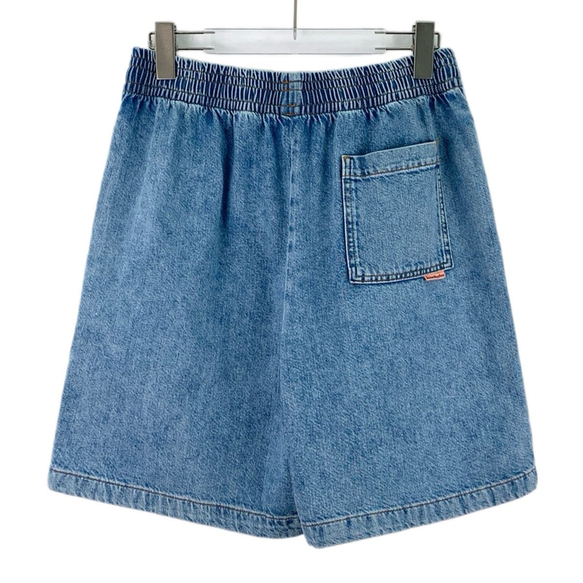 Acne Studios Acne Studios Blue Elastic Waist Denim Casual Shorts K26WX Size 26" / US 2 / IT 38 - 2 Thumbnail