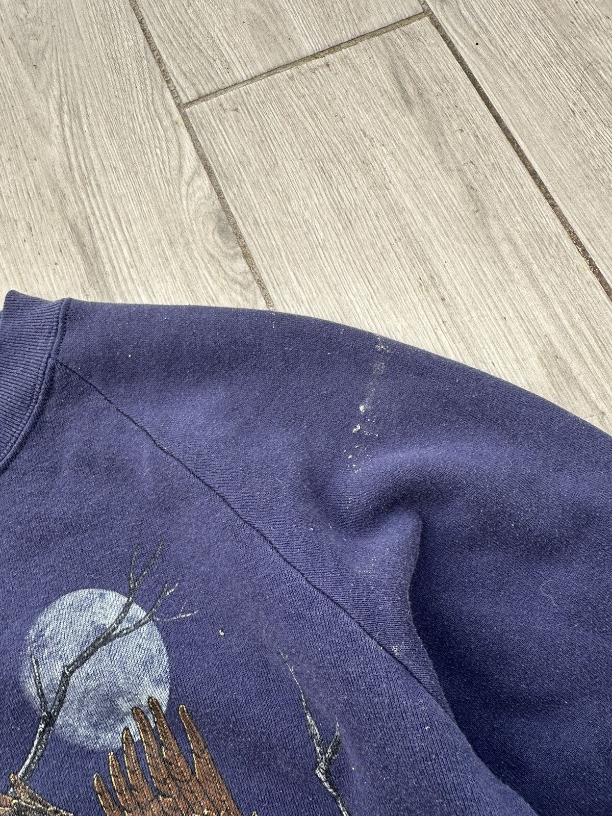Other Vintage Wild Nature Eagle Made In USA NAVY crewneck Size US M / EU 48-50 / 2 - 7 Thumbnail