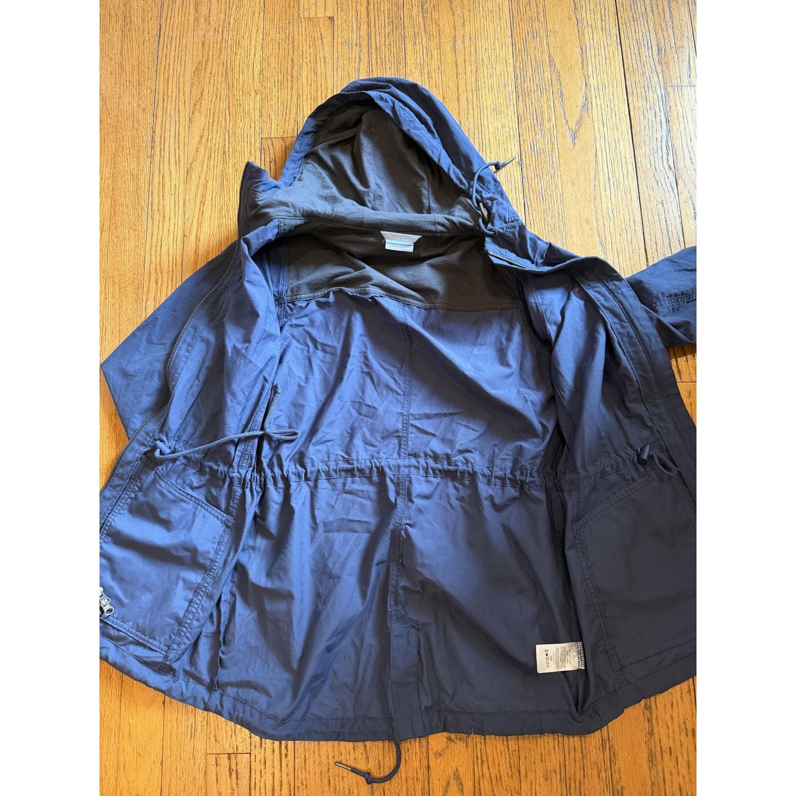 Columbia Columbia Jacket Medium Blue/Gray Hooded Parka Drawstring Size M / US 6-8 / IT 42-44 - 9 Thumbnail