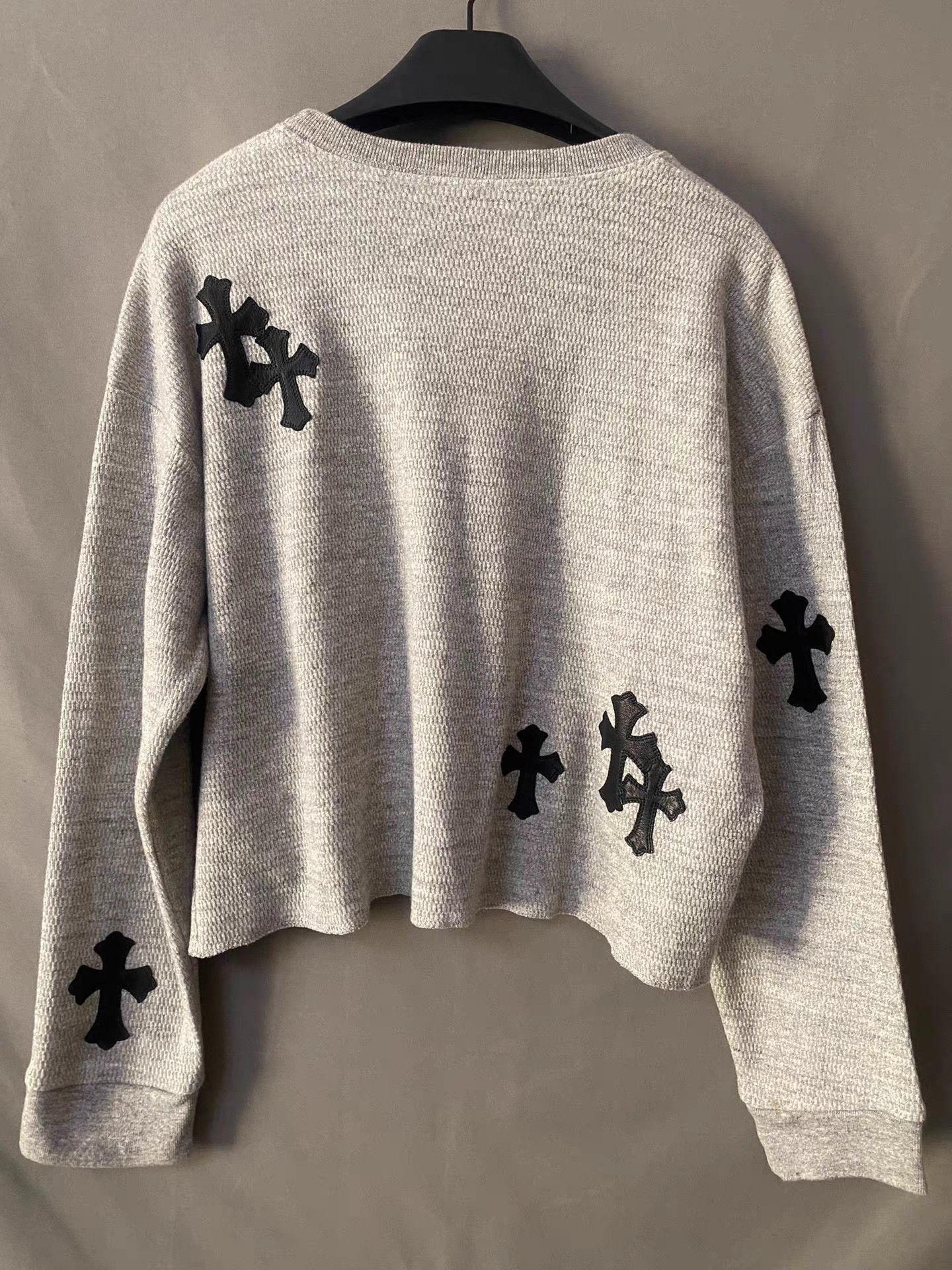 Chrome Hearts Chrome Hearts women's waffle knit long-sleeve shirt Size M / US 6-8 / IT 42-44 - 2 Thumbnail
