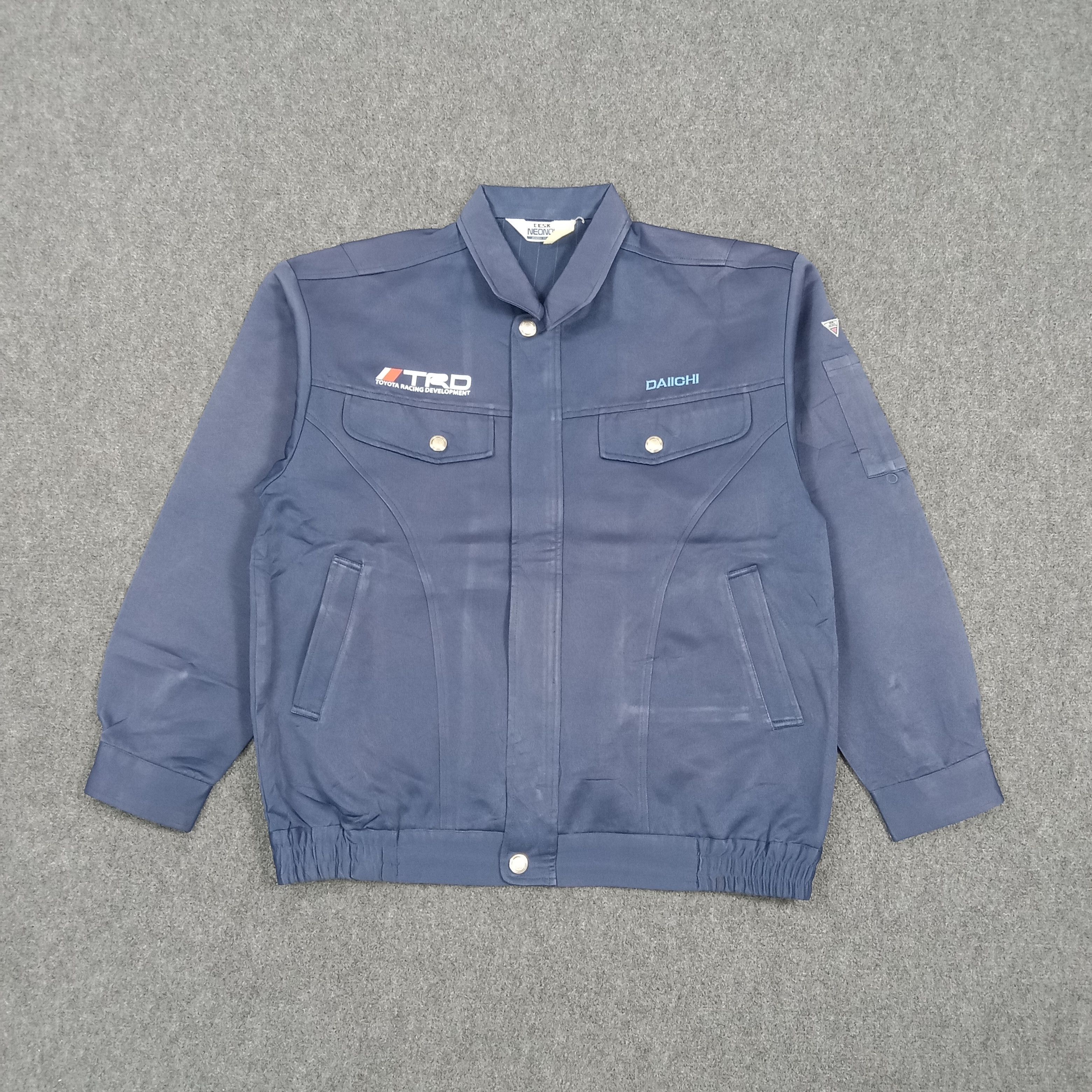 Japanese Brand TRD Toyota Racing Team Motorsports Custom Jacket C293N4 Size US L / EU 52-54 / 3 - 3 Thumbnail