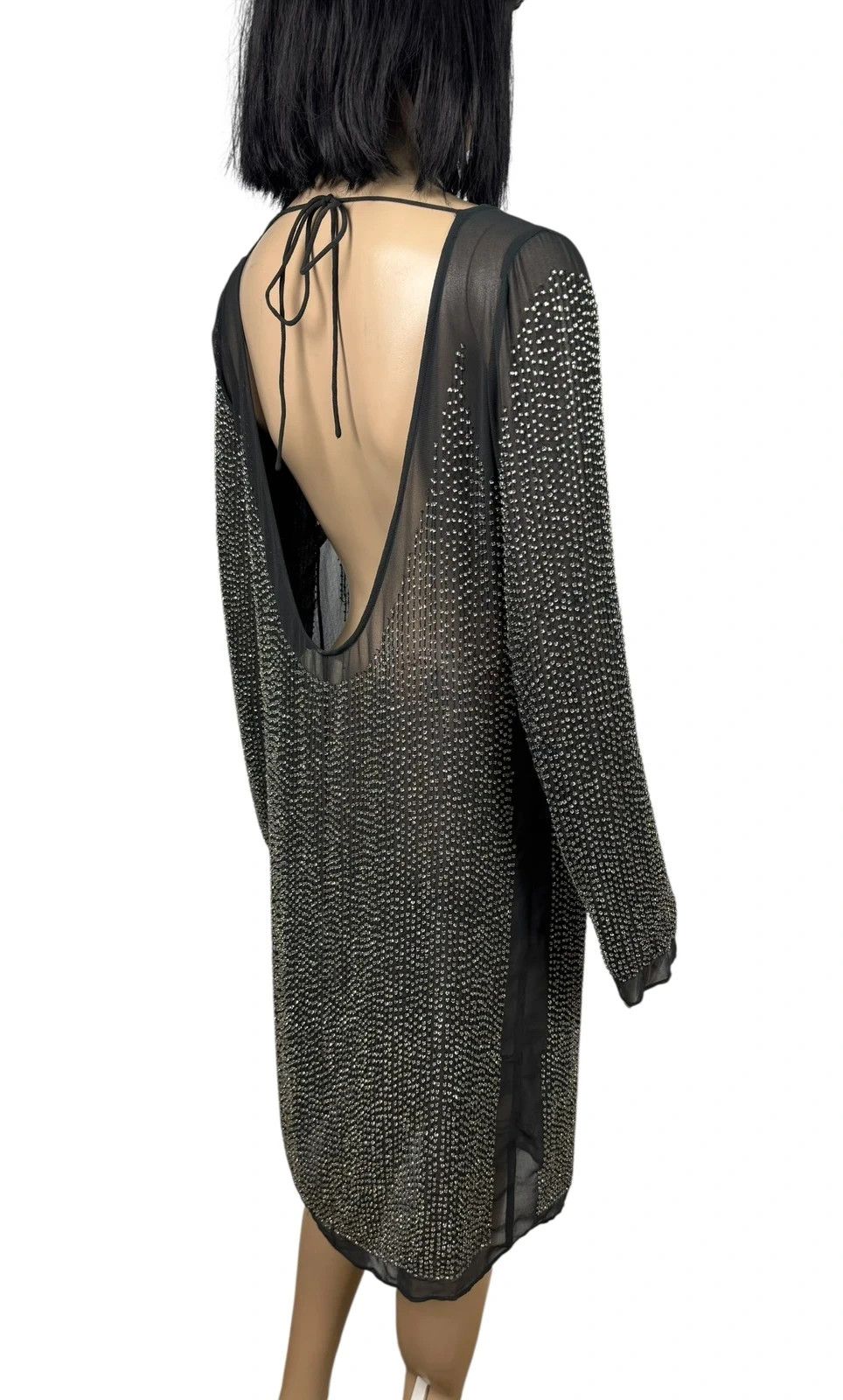 Other Needle & Thread Embellished By Hand Dress Open Back UK12 Size M / US 6-8 / IT 42-44 - 10 Thumbnail