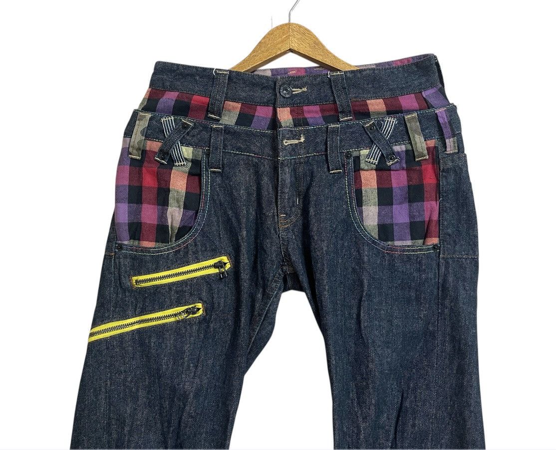Japanese Brand Japan Handcrafted Denim Double Waist W48 L42.5 Streetwear Size US 28 / EU 44 - 2 Thumbnail