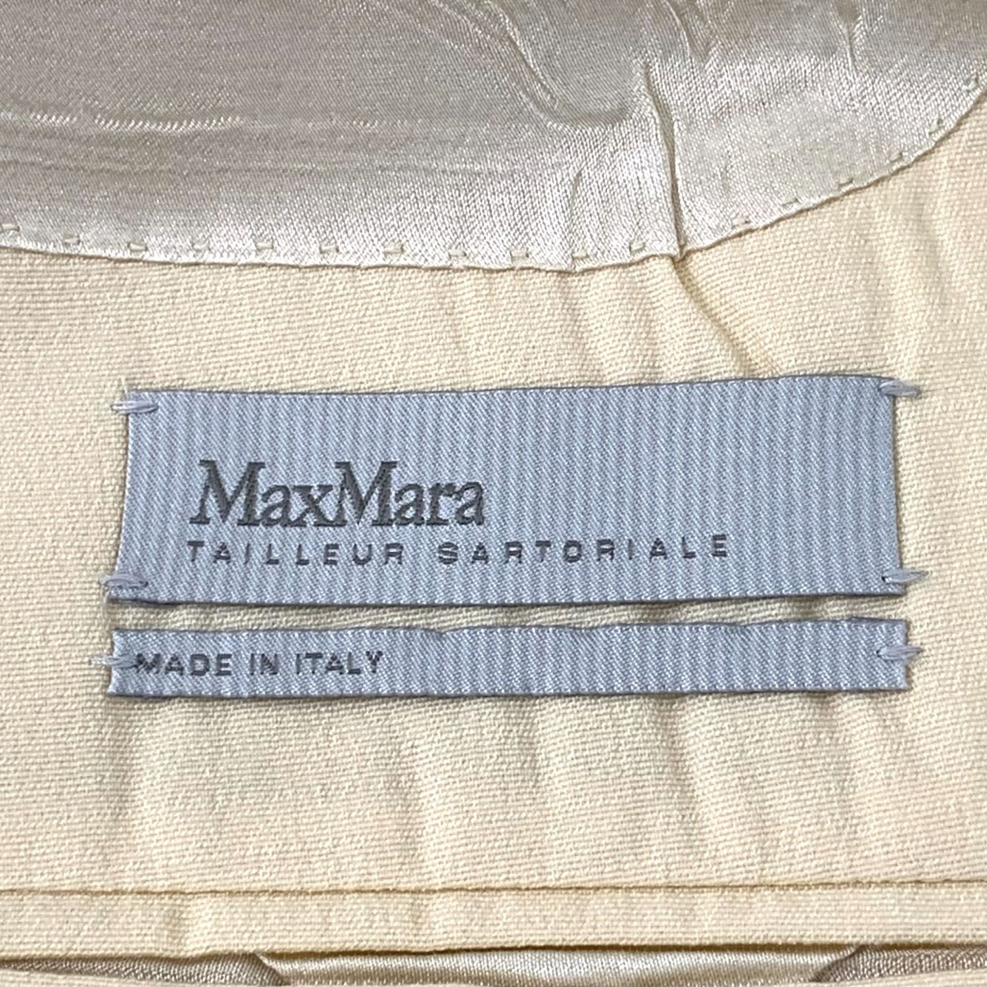 Max Mara Max Mara Tailleur Sartoriale Womens Double Breasted Blazer S Size M / US 6-8 / IT 42-44 - 6 Thumbnail