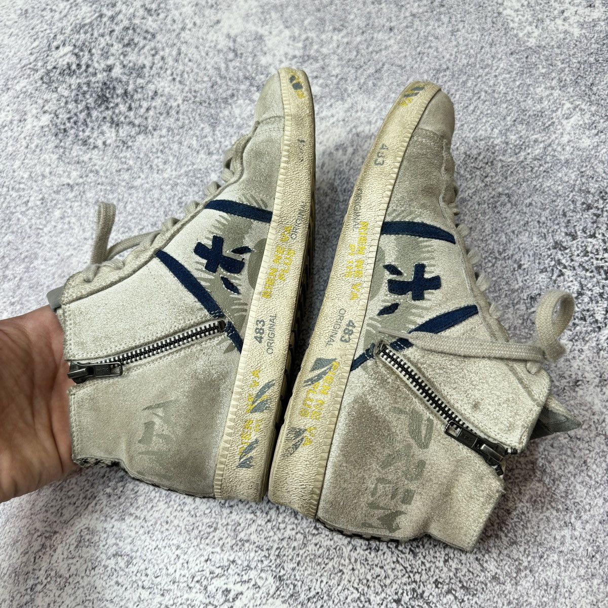 Designer × Premiata Premiata high top sneakers 40 41 26cm Size US 7.5 / EU 40-41 - 6 Thumbnail
