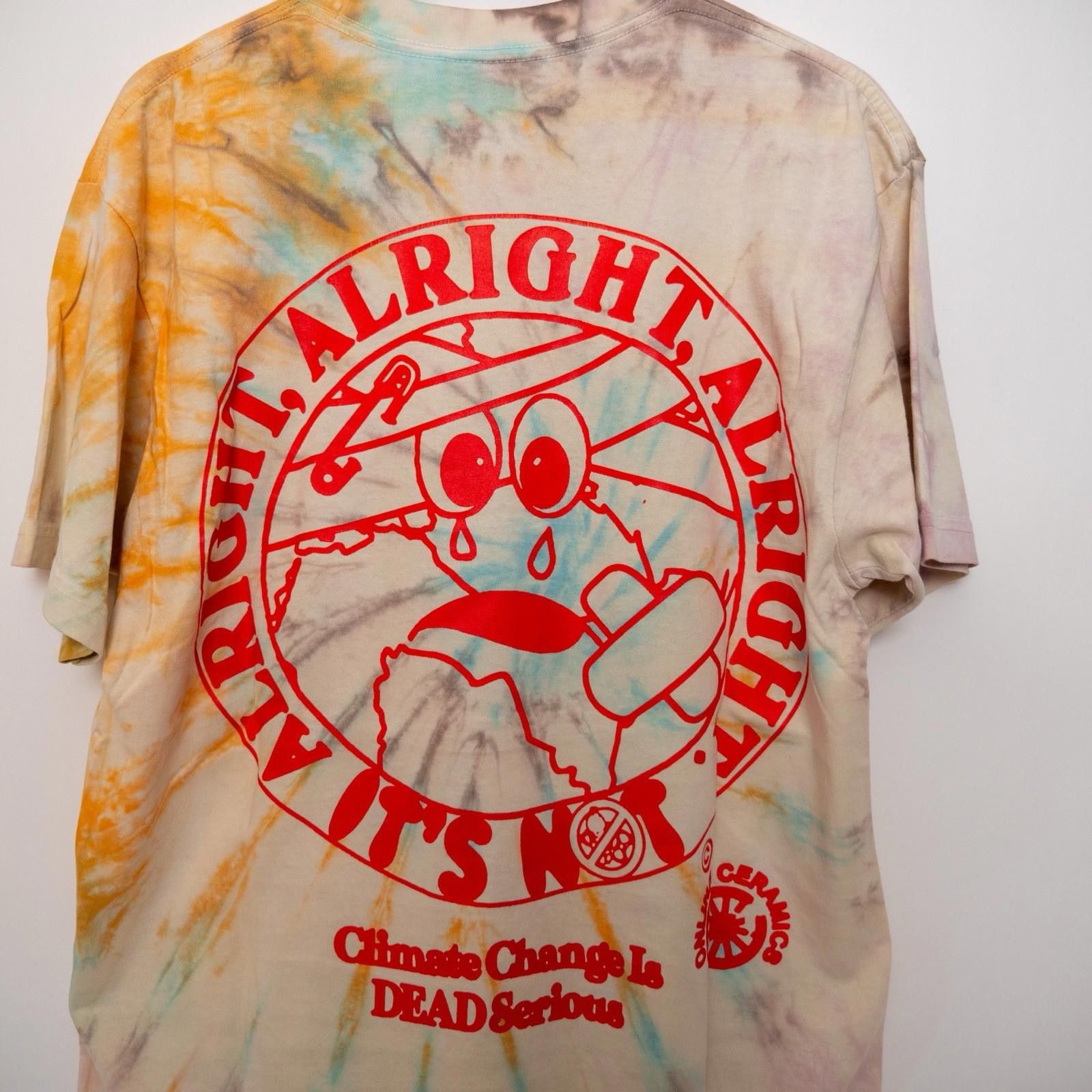 Online Ceramics Online Ceramics Climate Change Shirt | Medium | Tie Dye Size US M / EU 48-50 / 2 - 7 Thumbnail