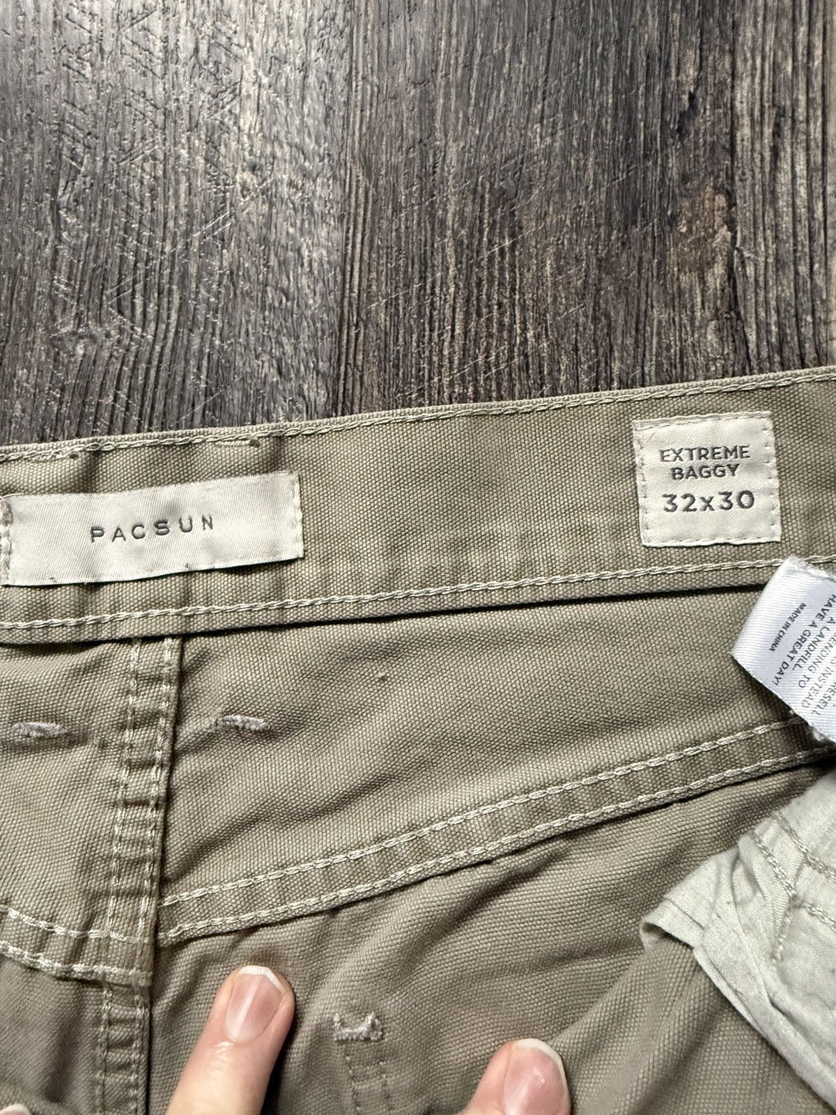 Pacsun 32x30 Extreme Baggy Pacsun Pacific Sunwear pants Size US 32 / EU 48 - 2 Thumbnail