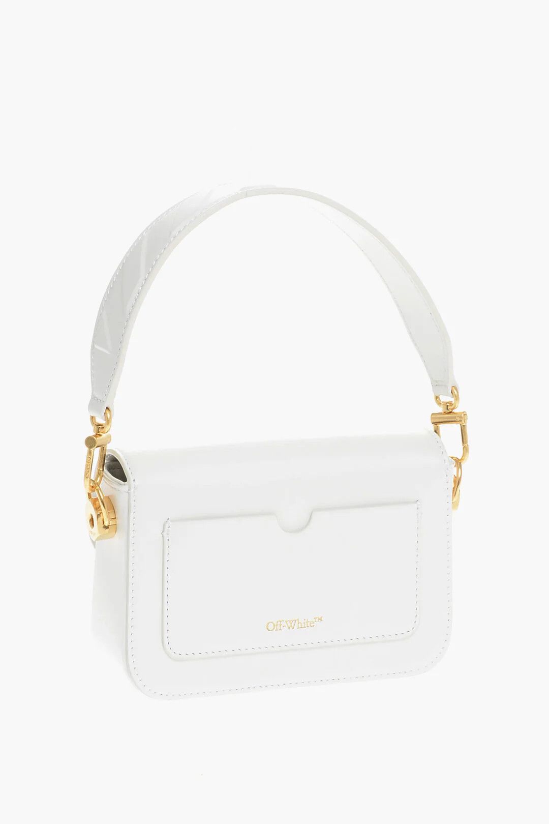 Off-White og1mm0426 Size: OS / Leather Shoulder Bag in White Size ONE SIZE - 2 Thumbnail