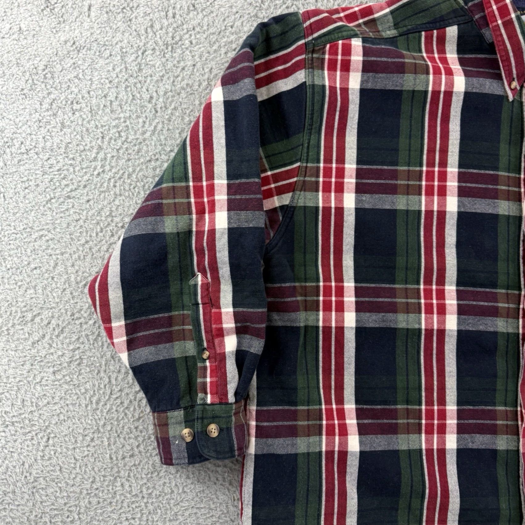 Vintage VINTAGE Falcon Bay Shirt Mens 2XL Red Plaid Fleece Lined Shacket 90s Western Size US XXL / EU 58 / 5 - 4 Thumbnail