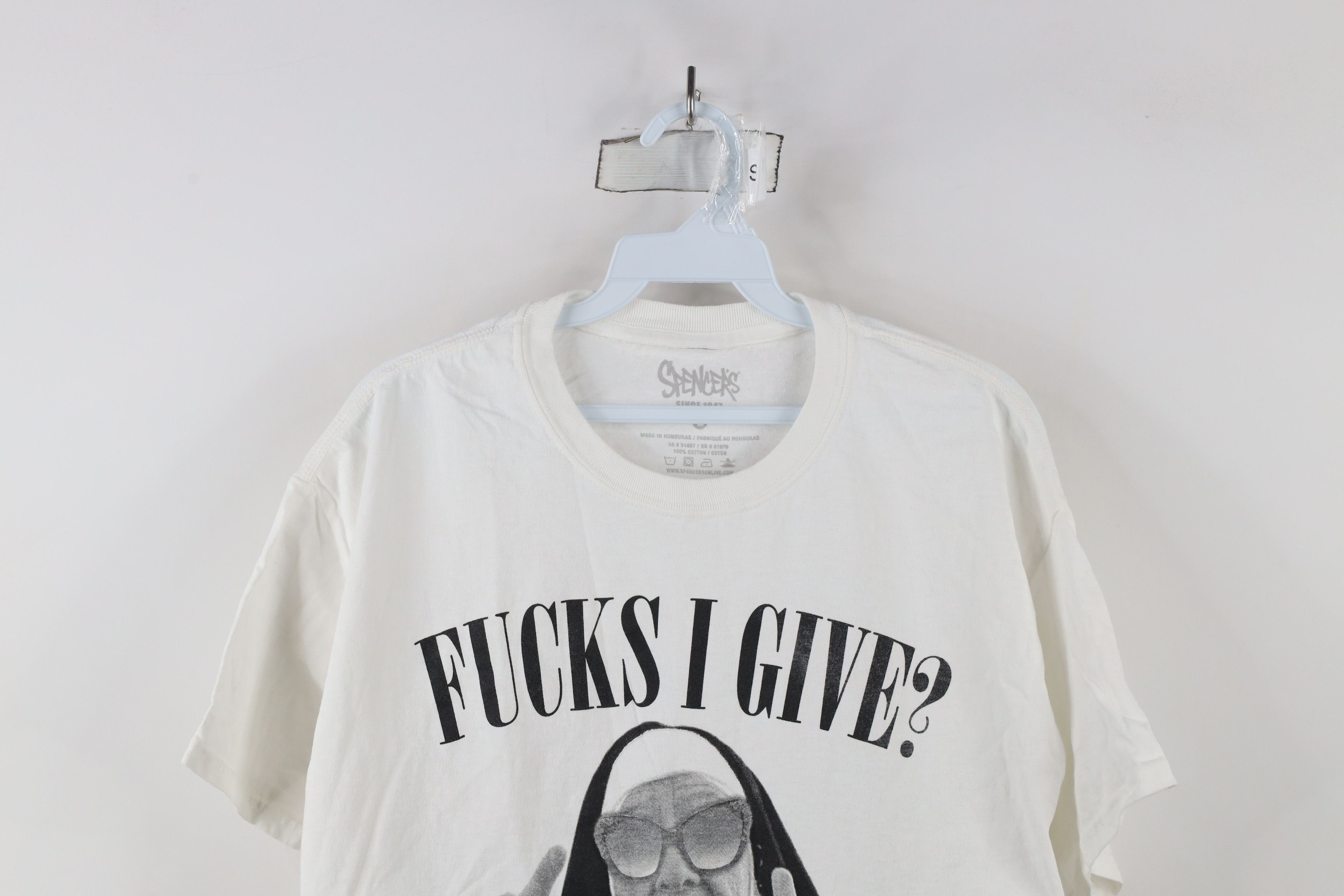 Vintage Streetwear F*cks I Give Nun Short Sleeve T-Shirt Cotton Size US L / EU 52-54 / 3 - 2 Thumbnail