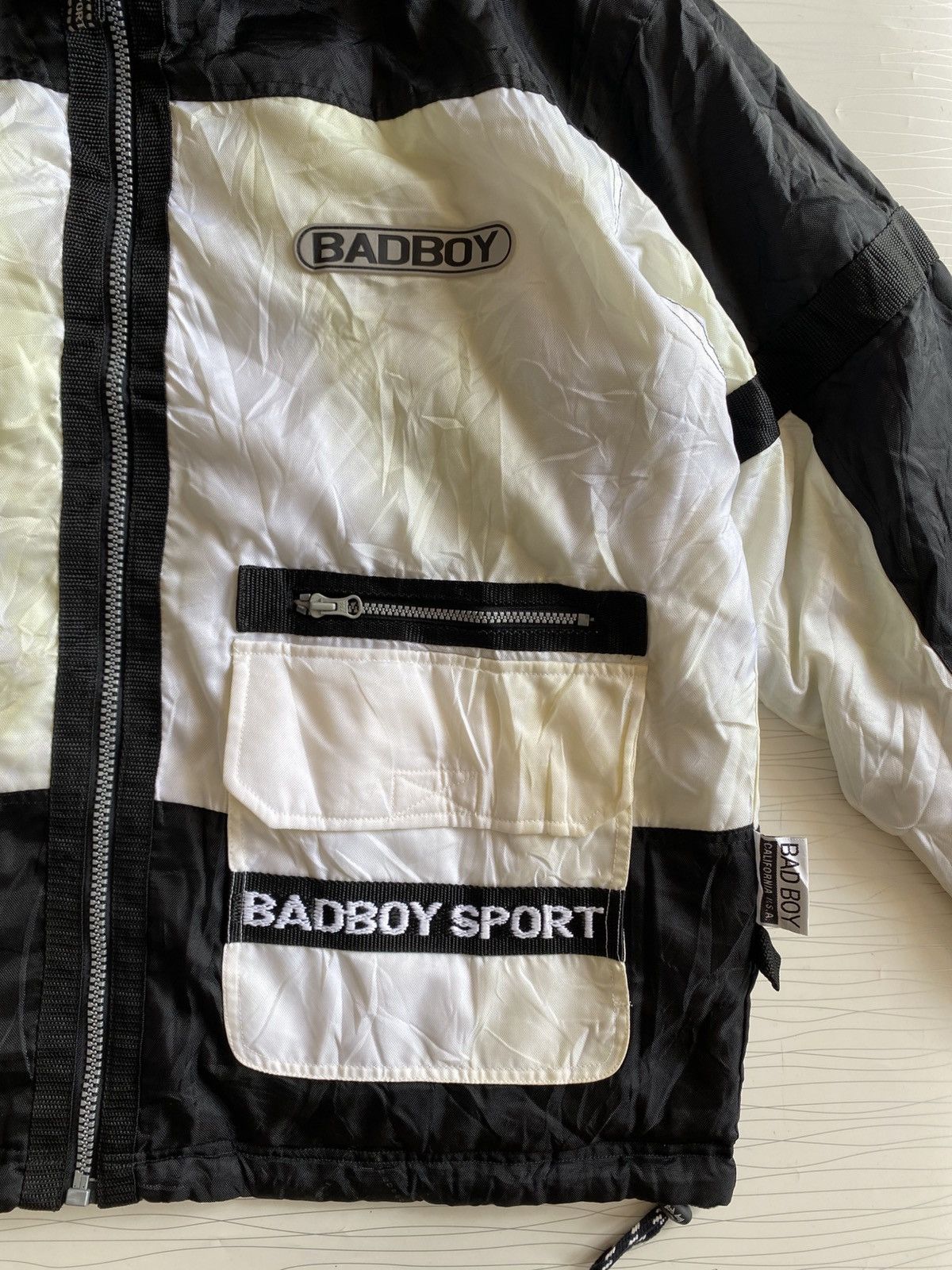 Vintage VINTAGE BADBOY FLEECE REVERSIBLE JACKET Size US L / EU 52-54 / 3 - 18 Thumbnail