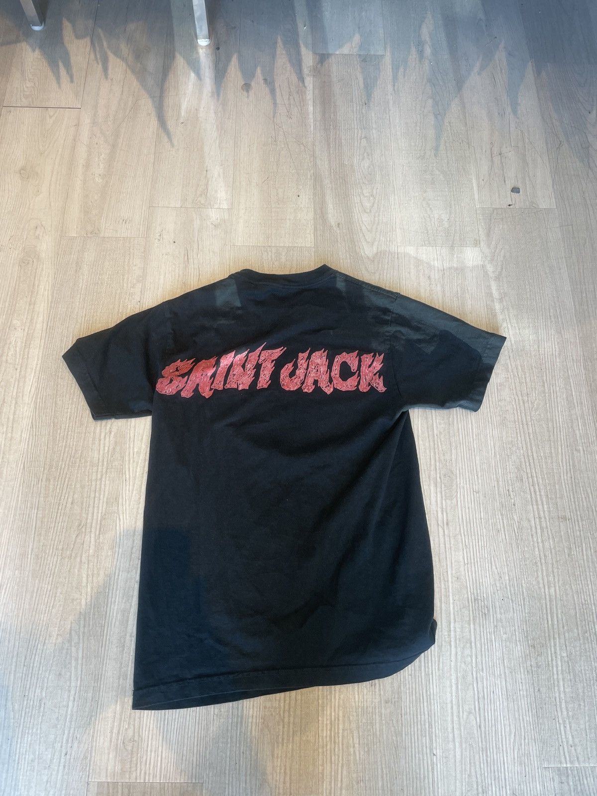 Saint Michael × Travis Scott Travis Scott x Saint Michael Friend T-Shirt Black S Size US S / EU 44-46 / 1 - 2 Thumbnail