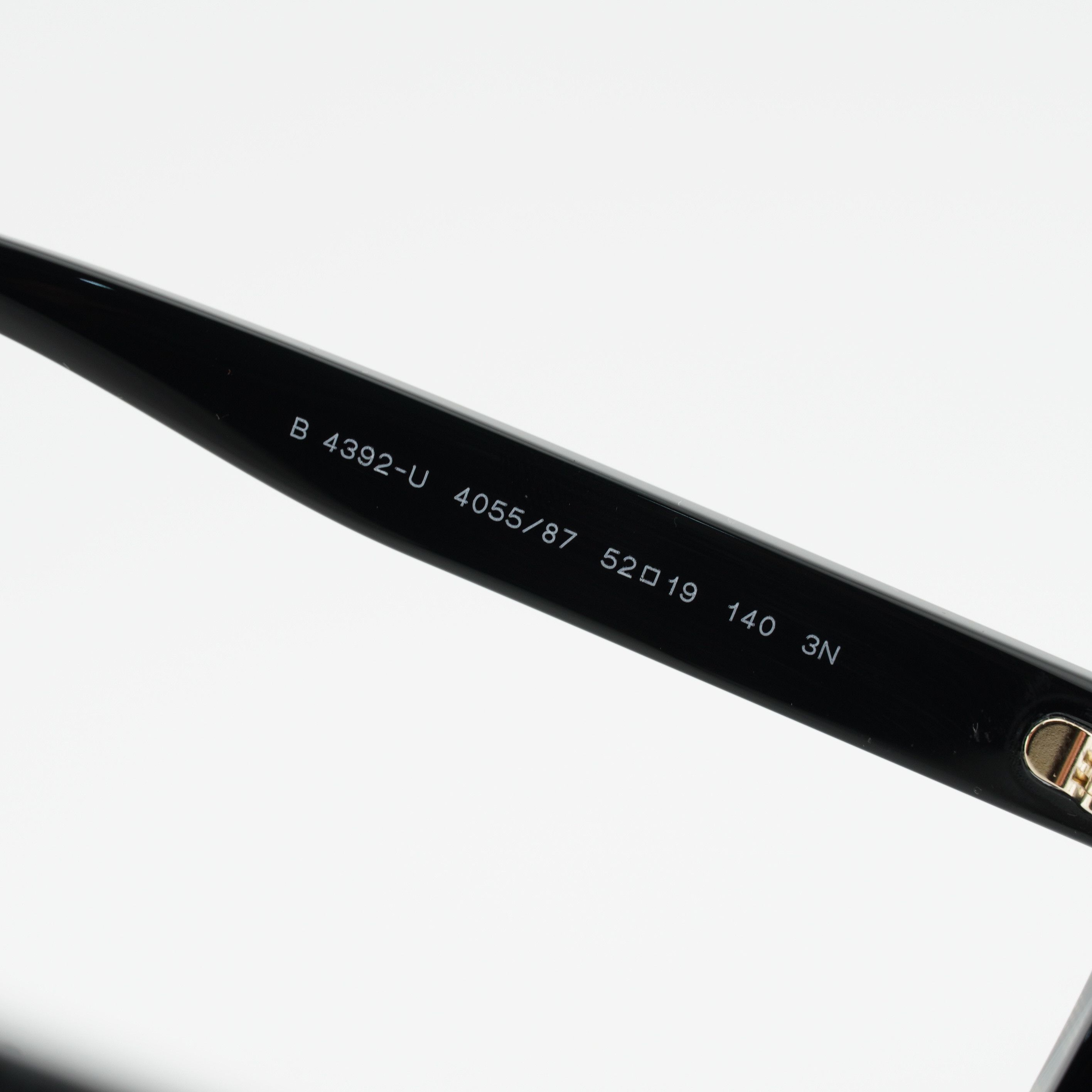 Burberry Burberry BE4392U 405587 Sunglasses Black Square Frame Size ONE SIZE - 5 Thumbnail