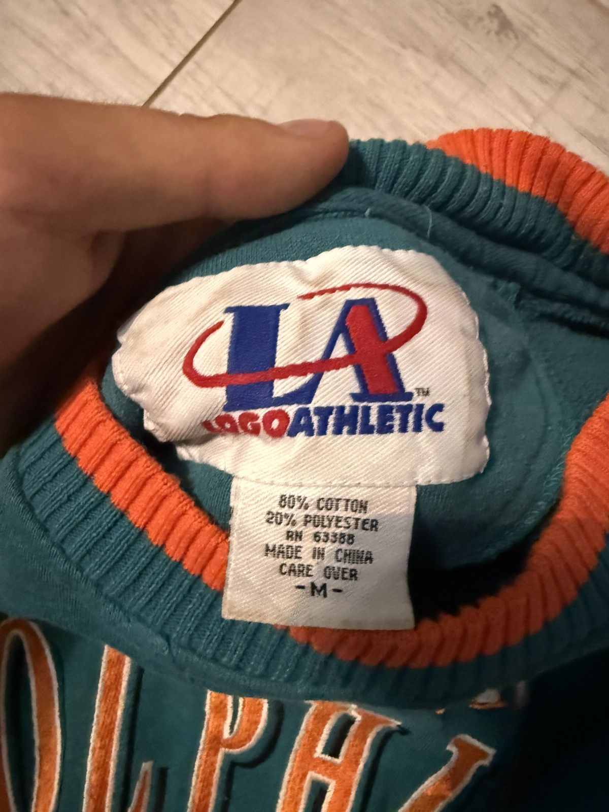 Logo Athletic Vintage 90’s Miami Dolphins Logo Athletic NFL crewneck shirt Size US M / EU 48-50 / 2 - 4 Thumbnail