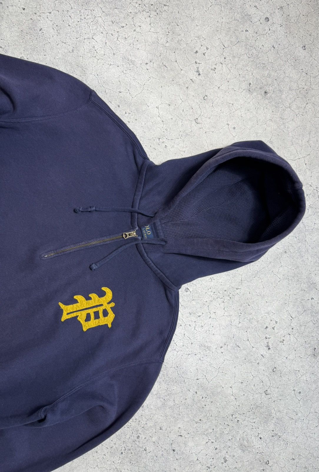 Polo Ralph Lauren Polo Ralph Lauren Hoodie 1/4 Zip Big Logo Vintage Size L Size US L / EU 52-54 / 3 - 5 Thumbnail