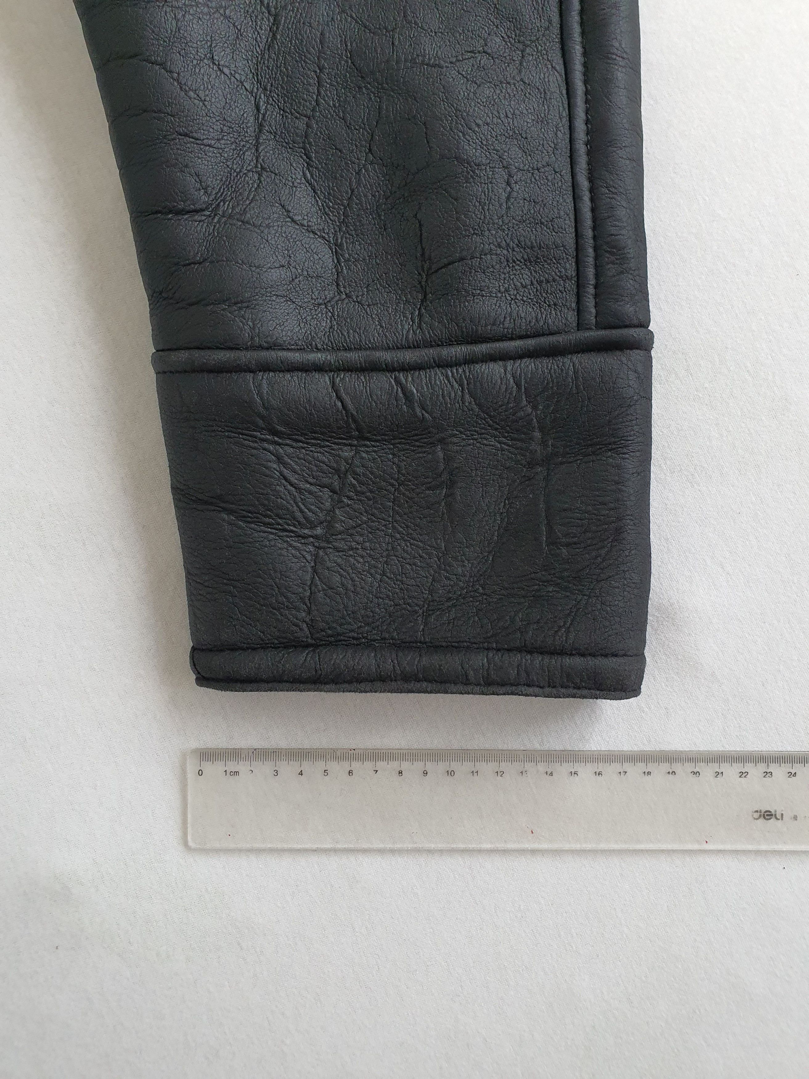 Genuine Leather Heavy Lined Shearling Leather Jacket 3/4 Car Coat - Sz EU 56 Size US XL / EU 56 / 4 - 9 Thumbnail