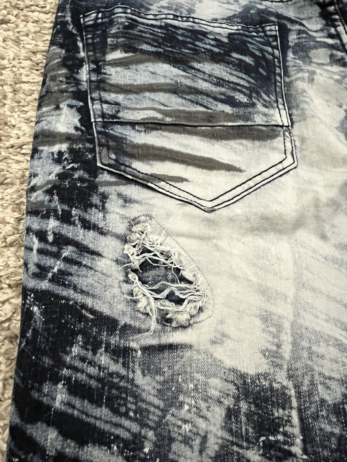Smoke Rise Undercover Smoke Rise Distressed Boro Punk Jeans Size US 40 / EU 56 - 12 Thumbnail