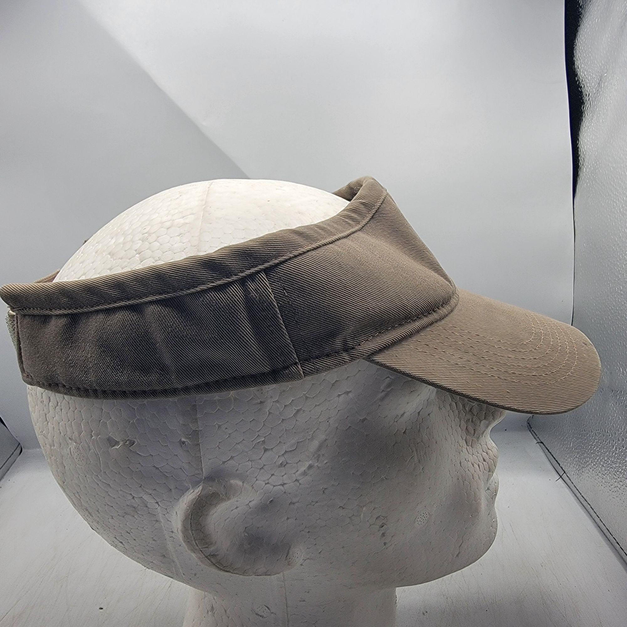 Other Pebble Beach Gray Golf Visor Hat Cap AHead Vintage Adjustabl Size ONE SIZE - 4 Thumbnail