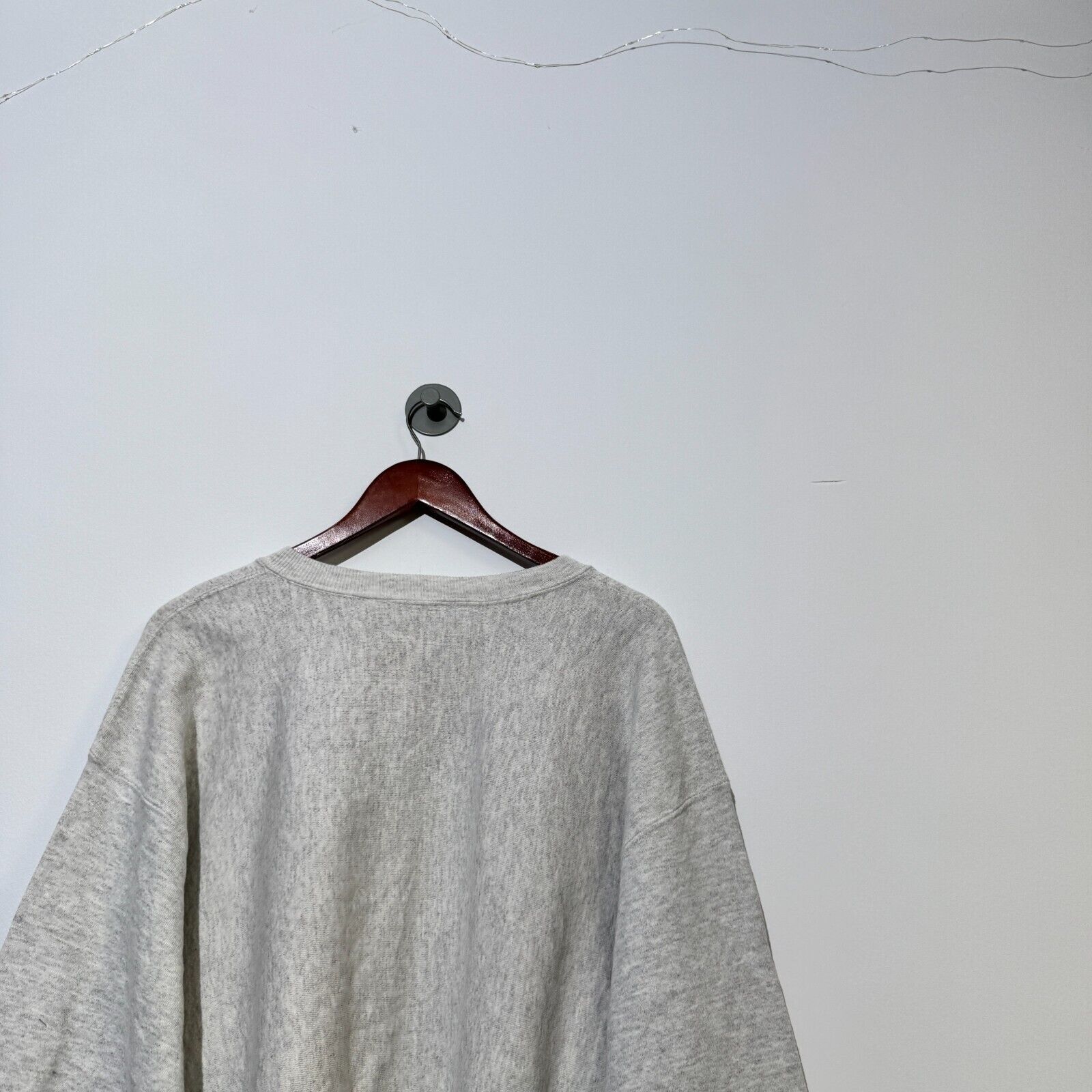 Lee Lee Unisex Gray Cotton Crewneck Size XXL Regular Fit Size US XXL / EU 58 / 5 - 11 Thumbnail