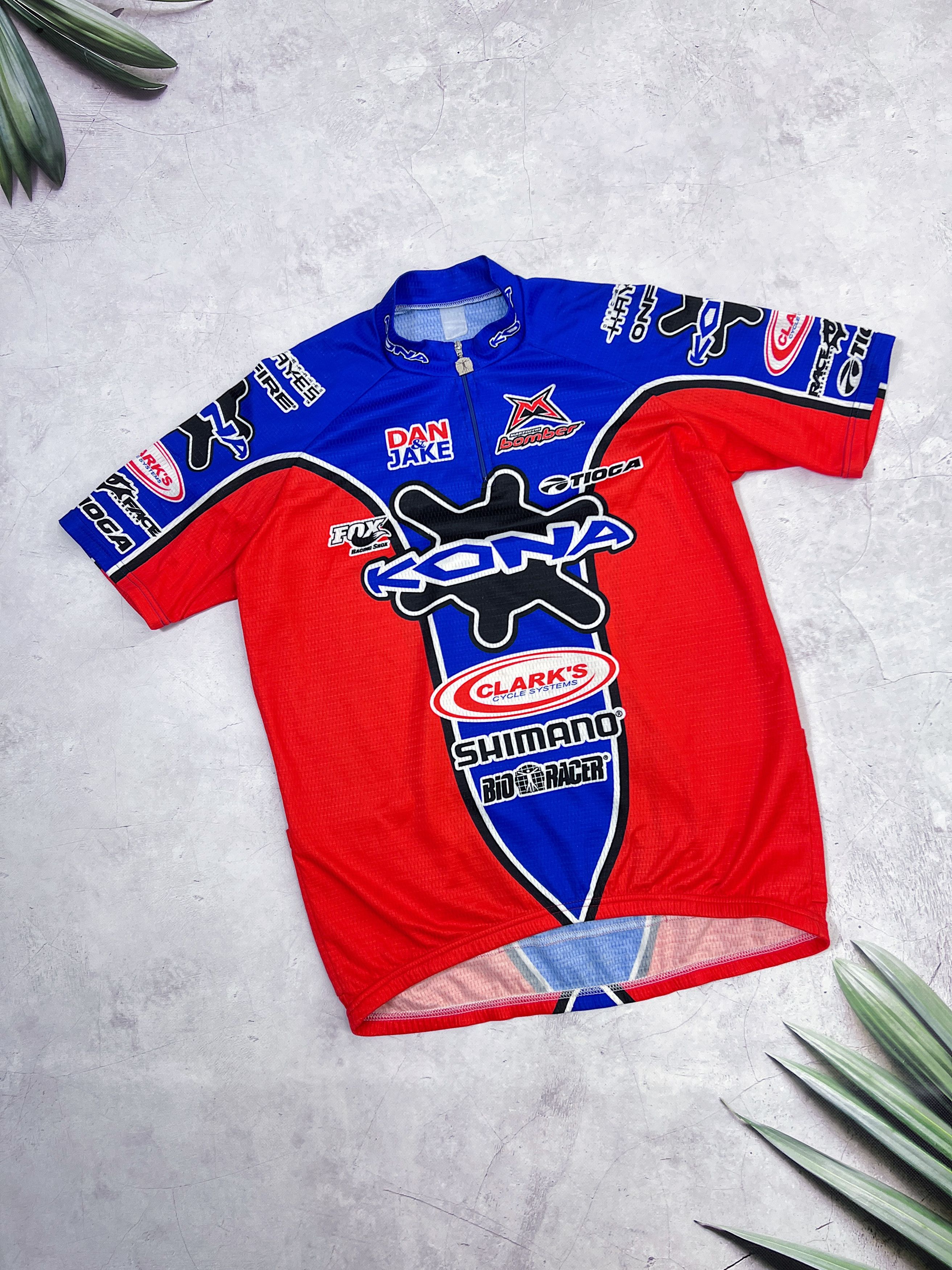 Sports Specialties × Vintage Vintage Kona Bio Racer Cycling Jersey Shimano Size US L / EU 52-54 / 3 - 1 Thumbnail