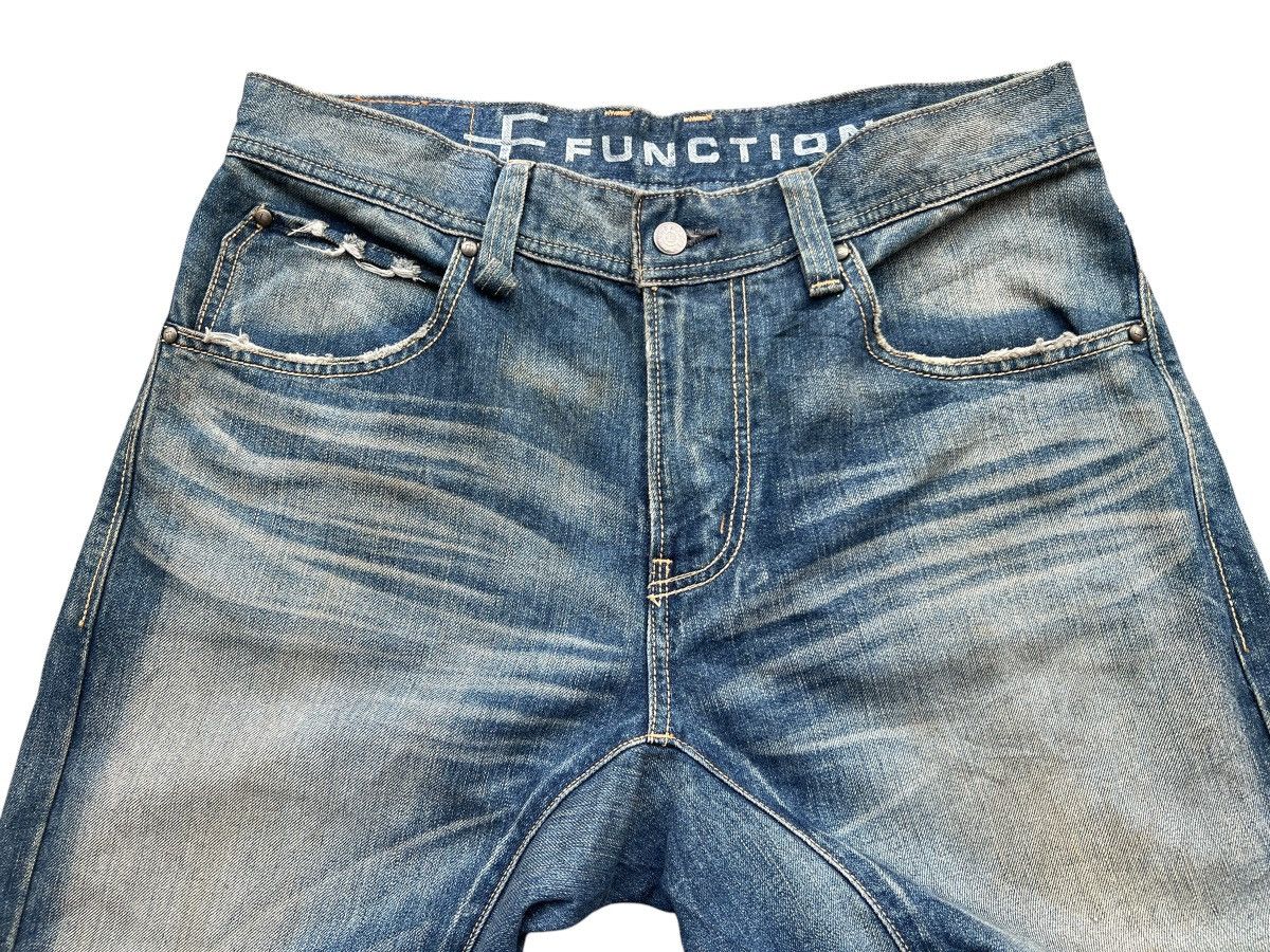 Edwin Vintage Edwin Function Distressed Denim Jeans 35x34 Size US 35 - 7 Thumbnail