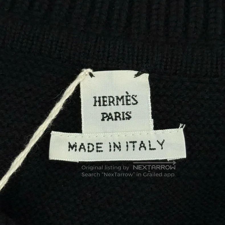Other Hermes Black Wool Sweater Size XS / US 0-2 / IT 36-38 - 5 Thumbnail