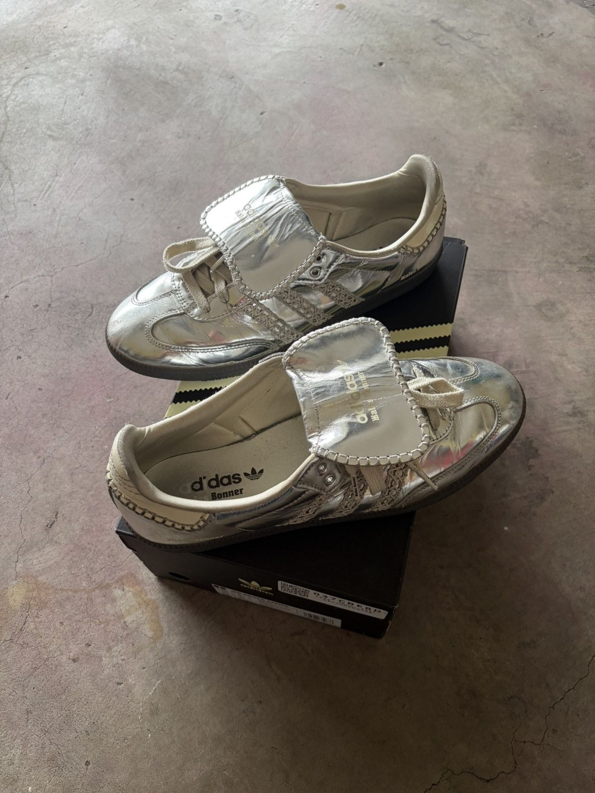 Adidas × Wales Bonner Silver Wales Bonner Samba Size US 10 / EU 43 - 4 Thumbnail