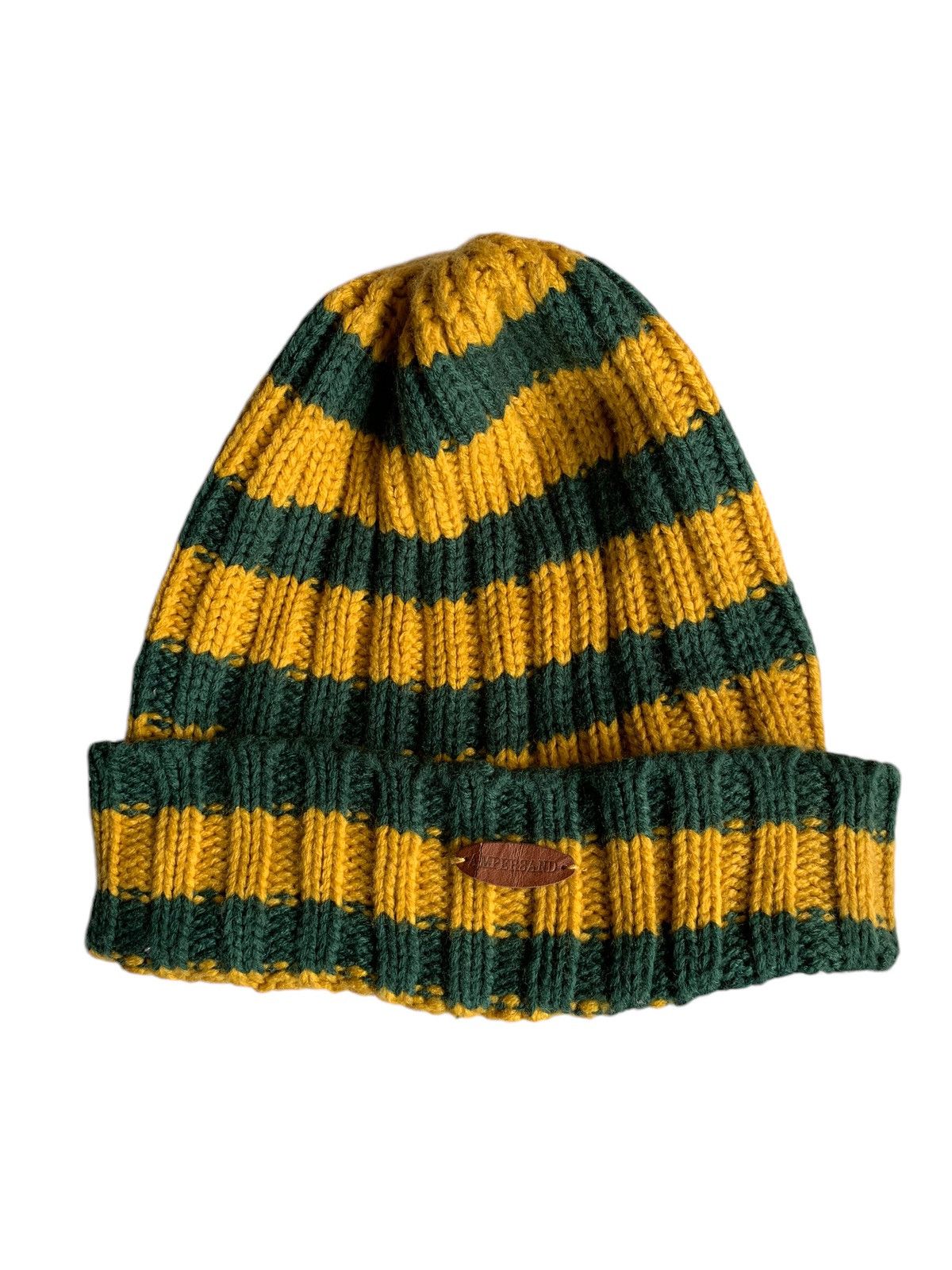 Japanese Brand × Kapital × Vintage Knitted Crochet Stripe Winter Session Beanie Hats Size ONE SIZE - 1 Thumbnail