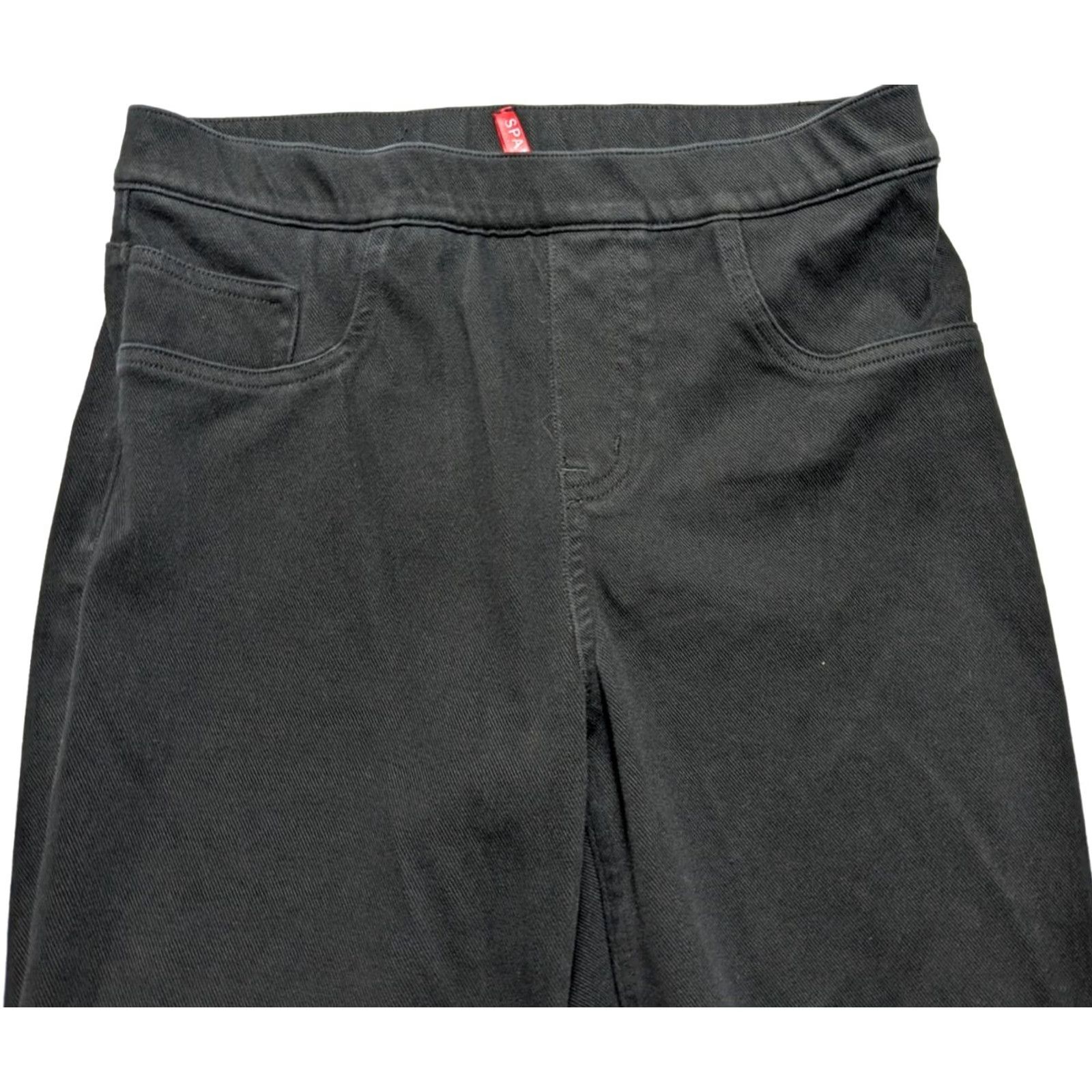 Spanx Spanx Jean-ish Ankle Leggings Black Pull on Pants Women Medium #20018R Size 32" / US 10 / IT 46 - 3 Thumbnail