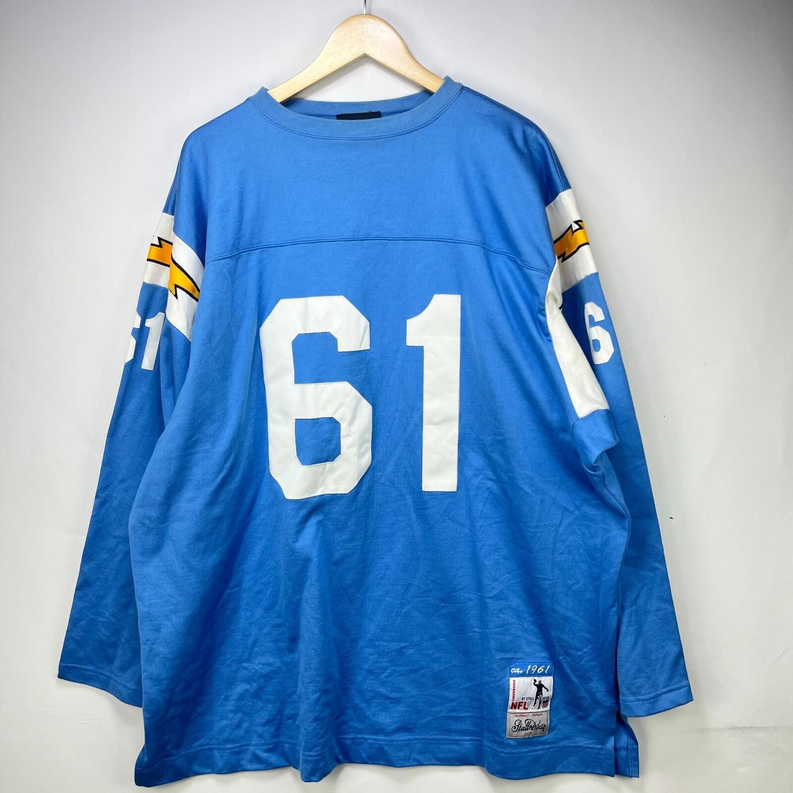 Other VINTAGE LOS ANGELES CHARGERS 1961 NFL THROWBACK JERSEY 3XL Size ONE SIZE - 1 Thumbnail