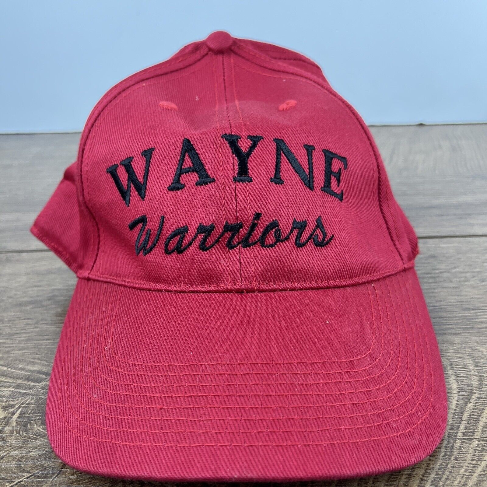 Other Wayne Warriors Hat Wayne Warrior Red Adjustable Hat Adult Si Size ONE SIZE - 2 Thumbnail