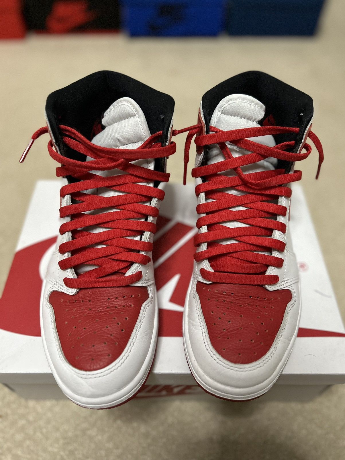 Jordan Brand Jordan 1 retro high heritage Size US 8.5 / EU 41-42 - 4 Thumbnail