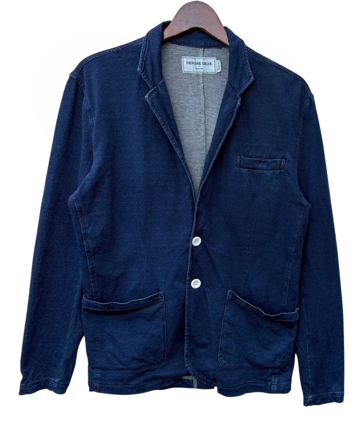 Denime Denim Gear by Denime Indigo Casual Jacket Coat Size US S / EU 44-46 / 1 - 3 Thumbnail
