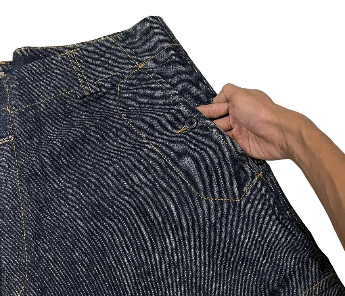 Vintage Marithe Francois Girbaud Bondage Denim Pants