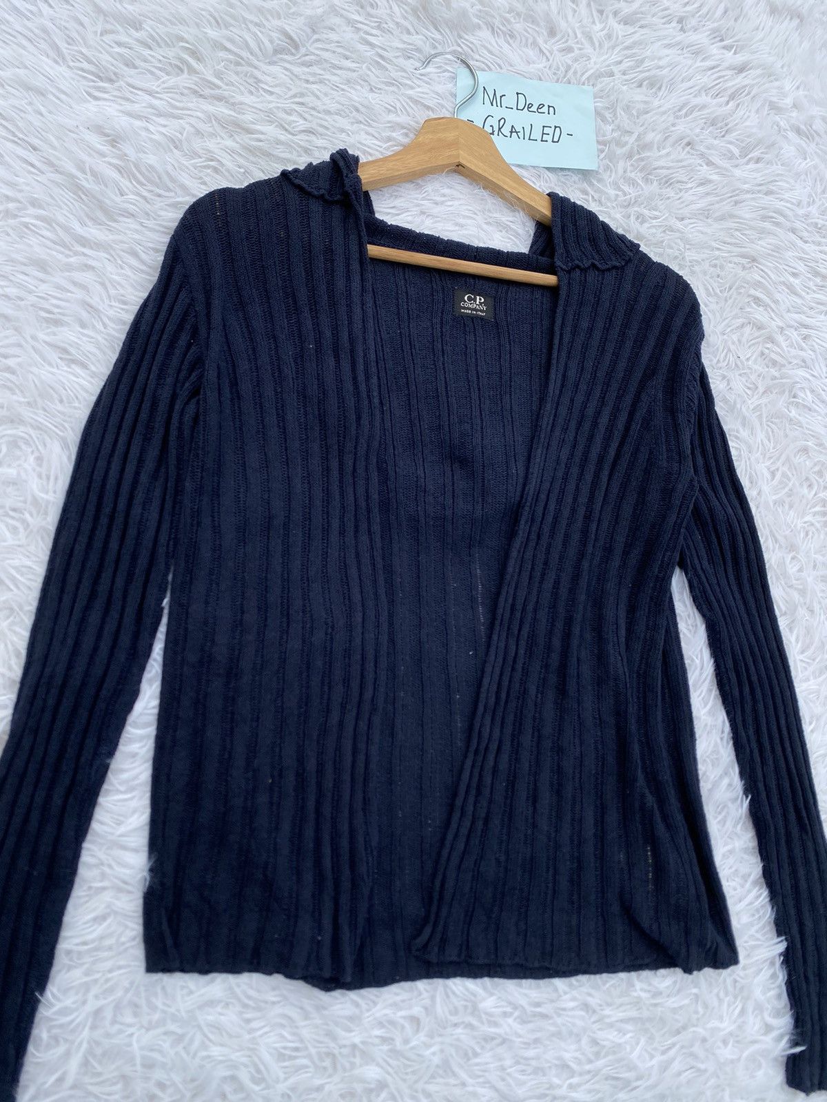 C.P. Company Rare Vintage C.P Company Women Cardigan Hoodie Size S / US 4 / IT 40 - 6 Thumbnail