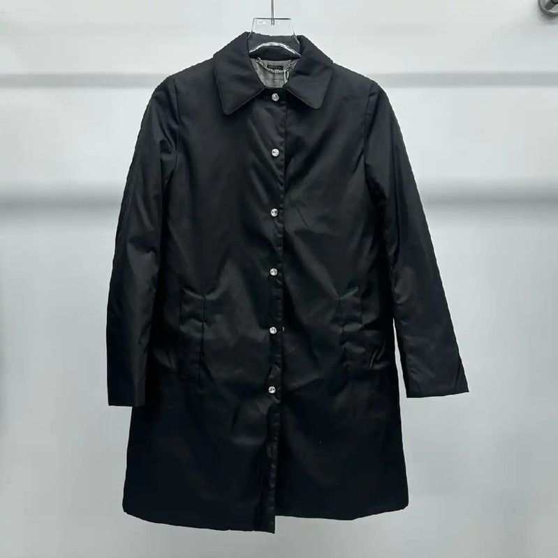 Miu Miu Black Women's Cotton Outerwear 0089