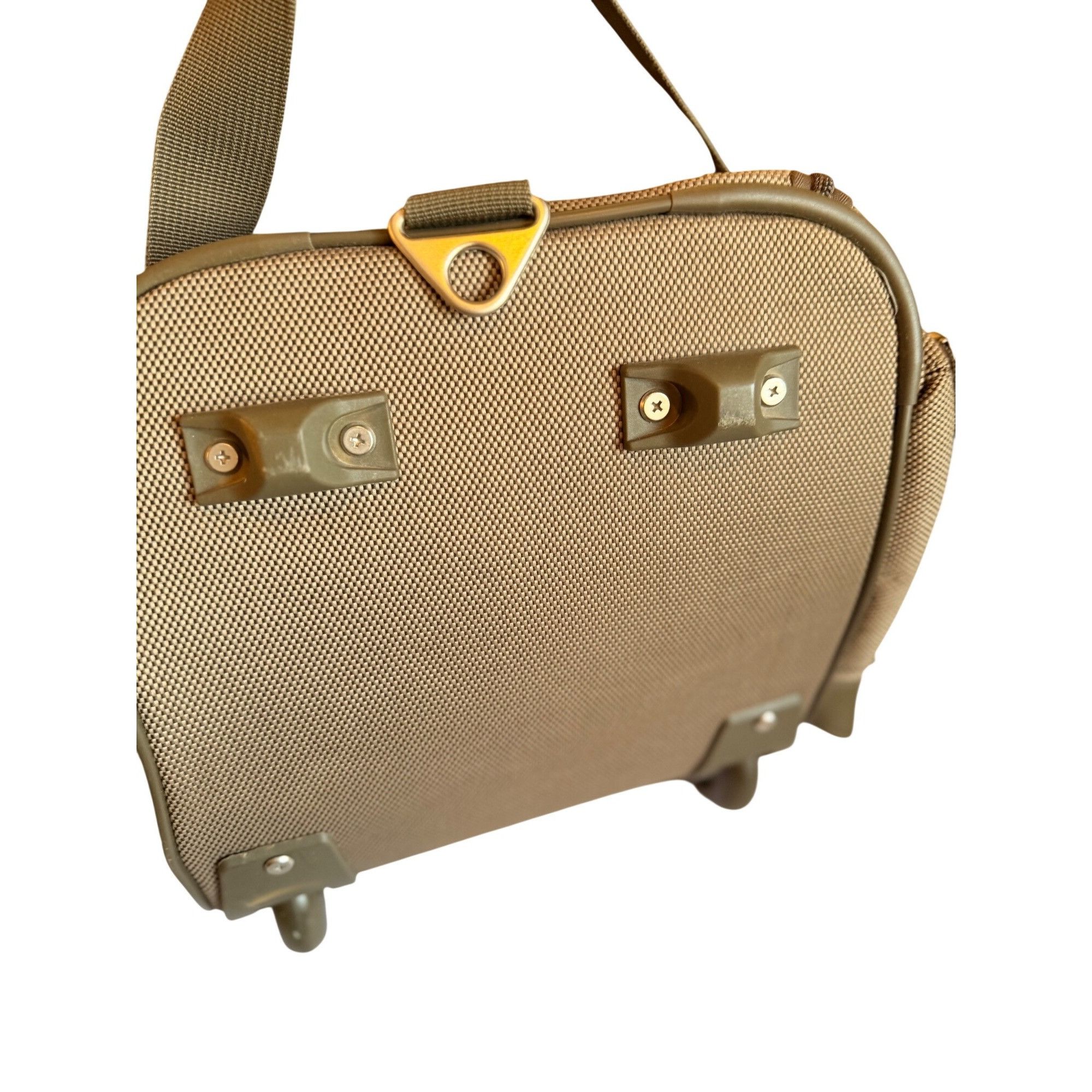 Dockers Dockers Beige Rolling Duffel Bag With Telescopic Handle & Mu Size ONE SIZE - 14 Thumbnail