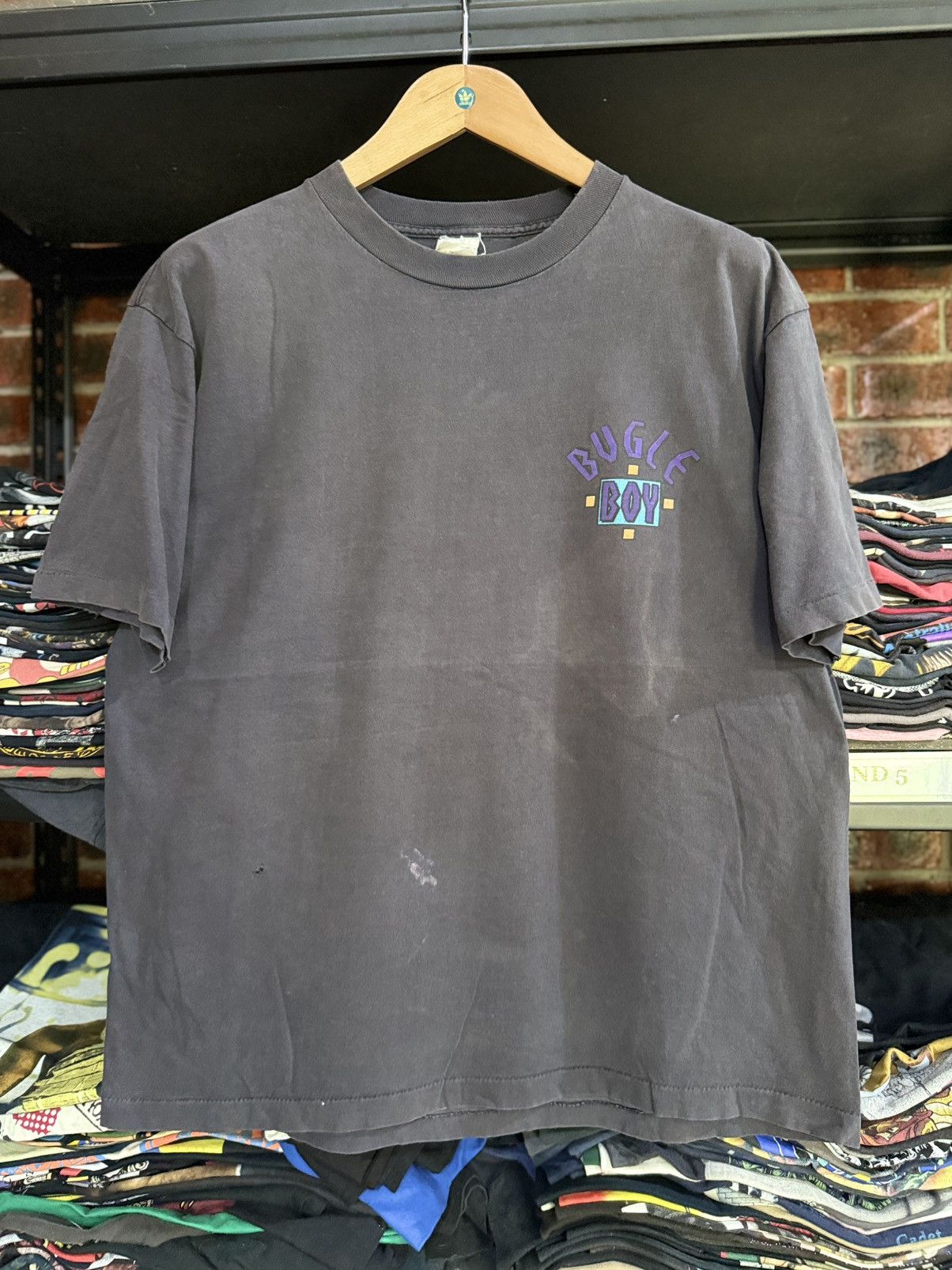 Bugle Boy Thrashed Vintage 90s Bugle Boy Industries Sun Faded Grunge Size US L / EU 52-54 / 3 - 3 Thumbnail