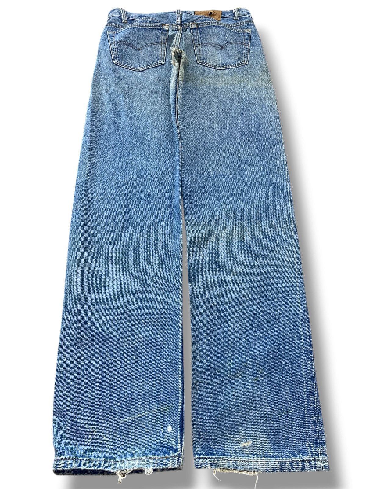 Levi's Levi’s Faded Wash Style Paint Splash Leg Jeans Size US 32 / EU 48 - 3 Thumbnail