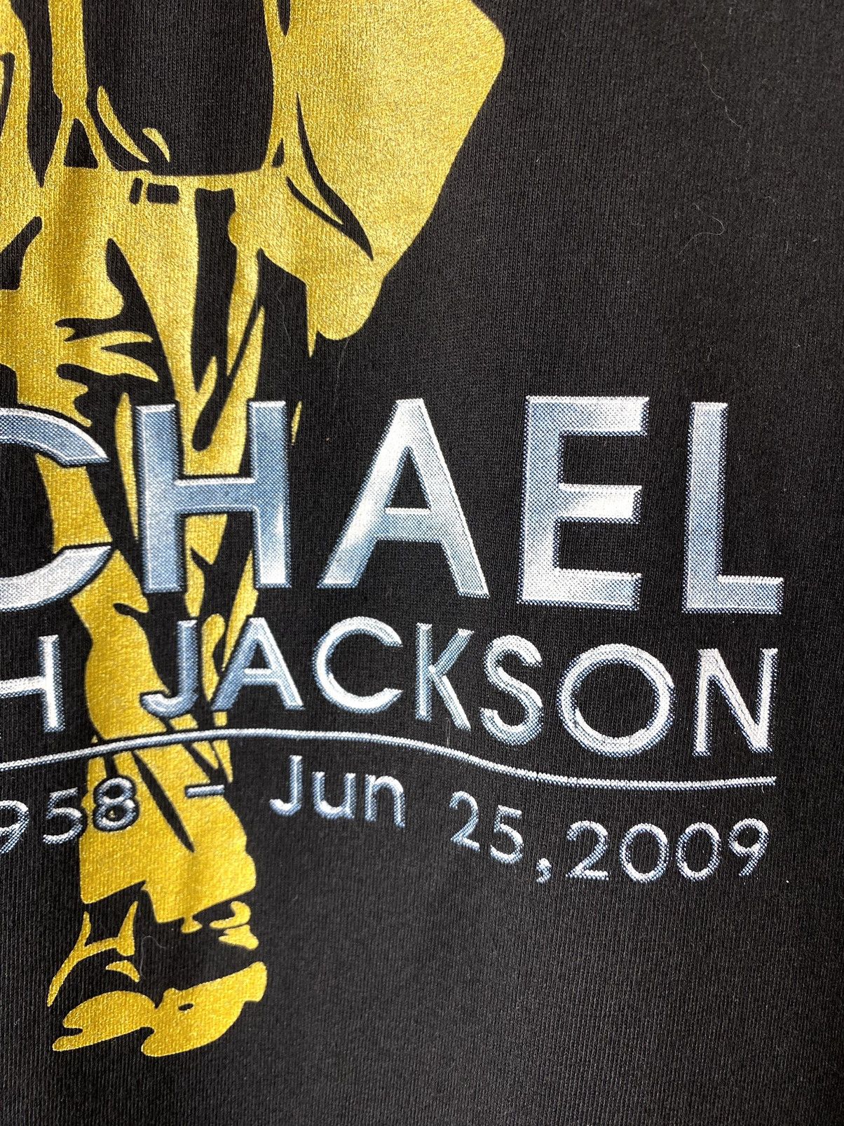 Band Tees Vintage 2000’s Michael Jackson Big Print T Shirt Size US L / EU 52-54 / 3 - 13 Thumbnail