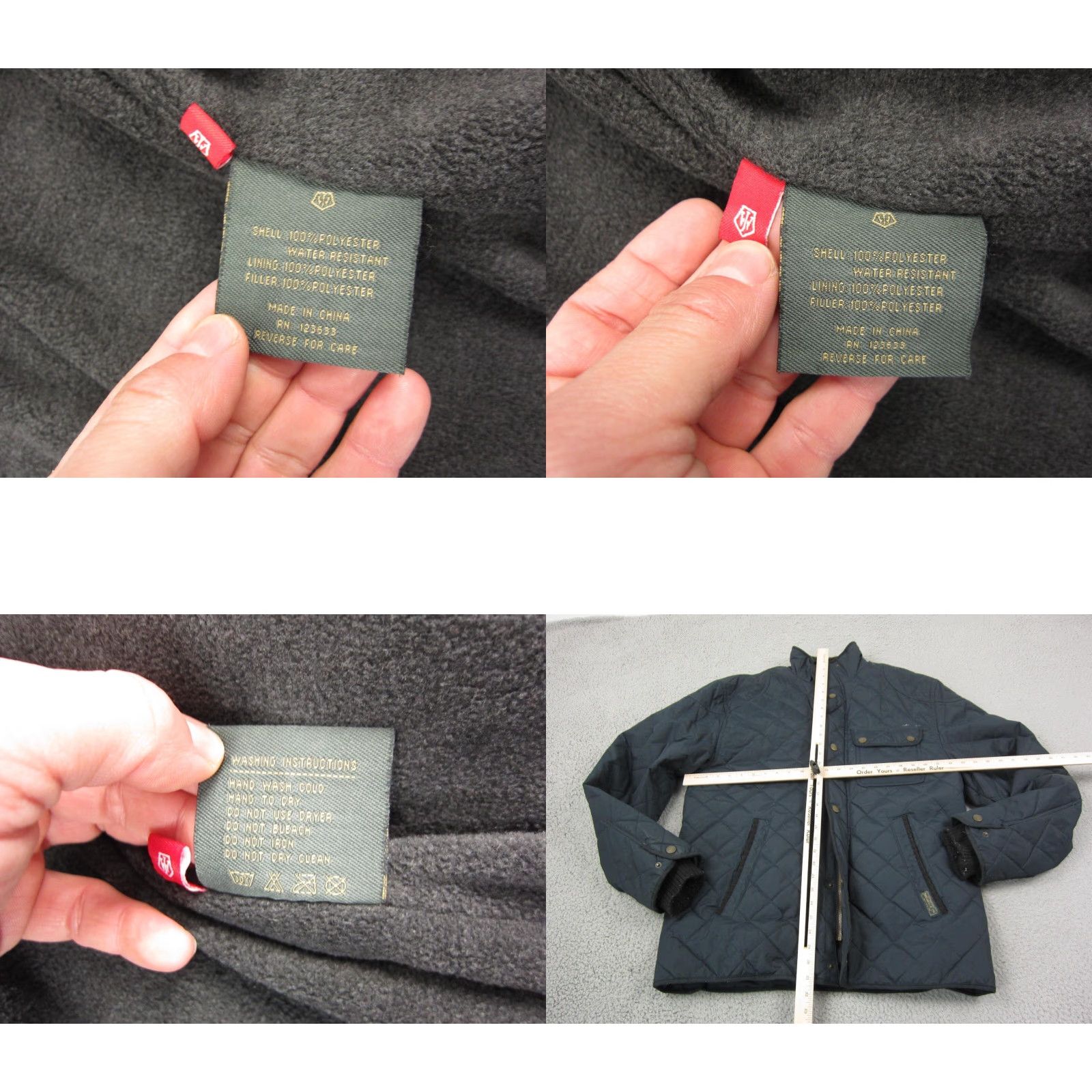 Whistles VINTAGE J. Whistler Jacket Bomber Jacket XL Blue Quilted Lined Zip Up Mens Big & Tall USA Logo 90s Size US XL / EU 56 / 4 - 8 Thumbnail